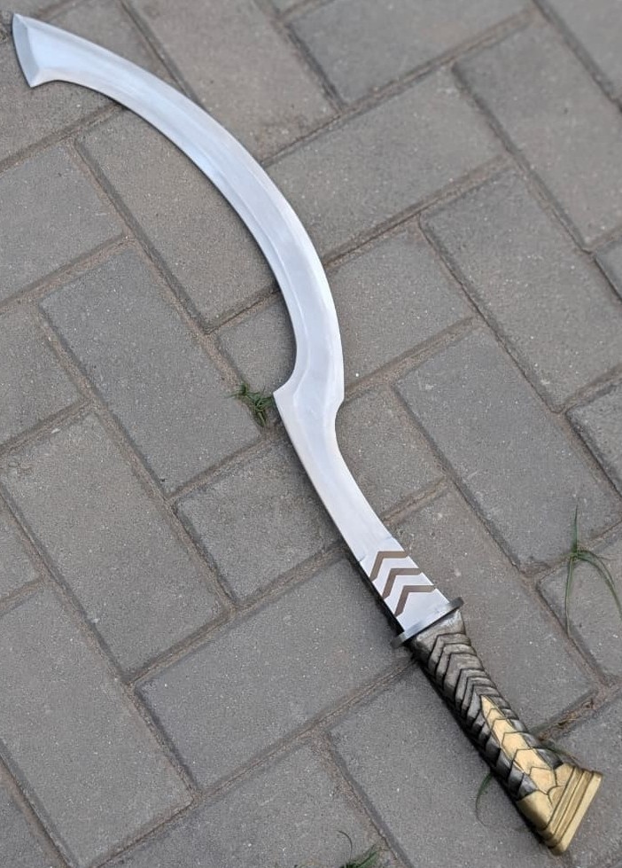 Handmade Egyptian Curved Sword Replica | Ancient Egypt mythology with sheath