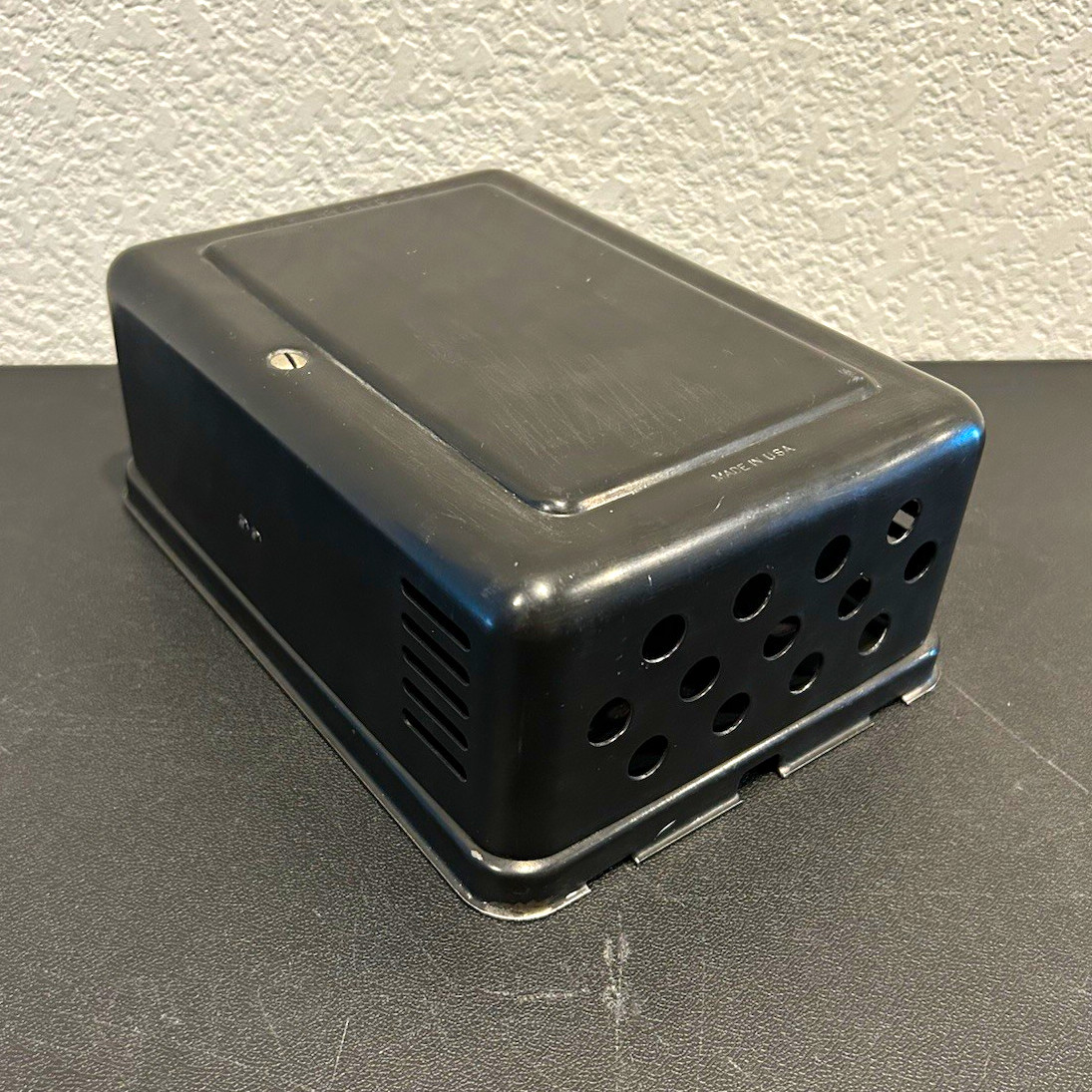1920s Western Electric Vintage Telephone Ringer Box Model 534A Metal Case Black