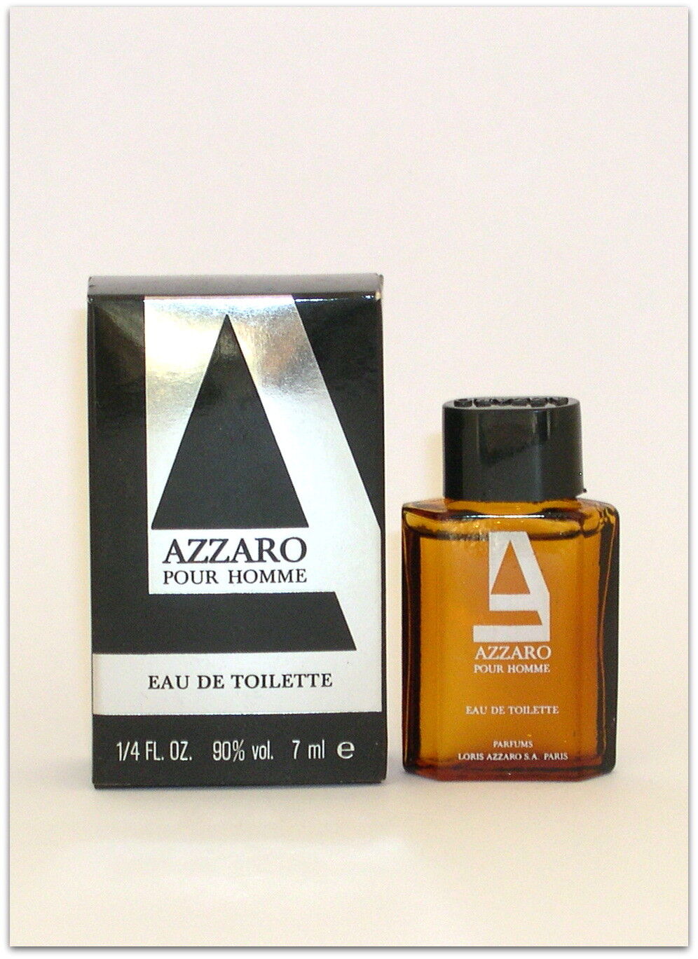 Azzaro Men's Eau de toilette 7 ml. 1/4 fl oz mini perfume for collection.
