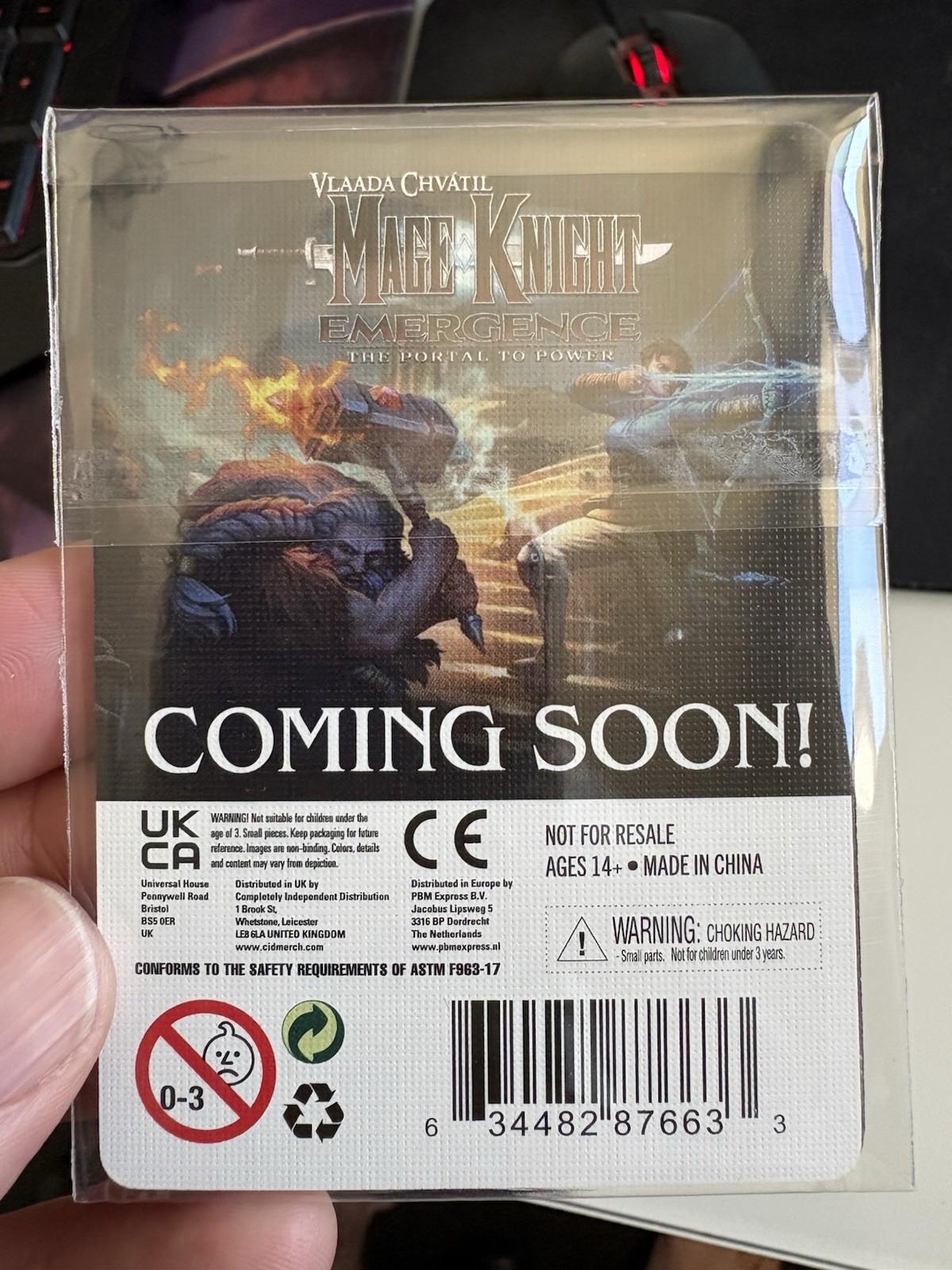 Mage Knight Emergence Promo Pack GAMA Expo 2026 Exclusive