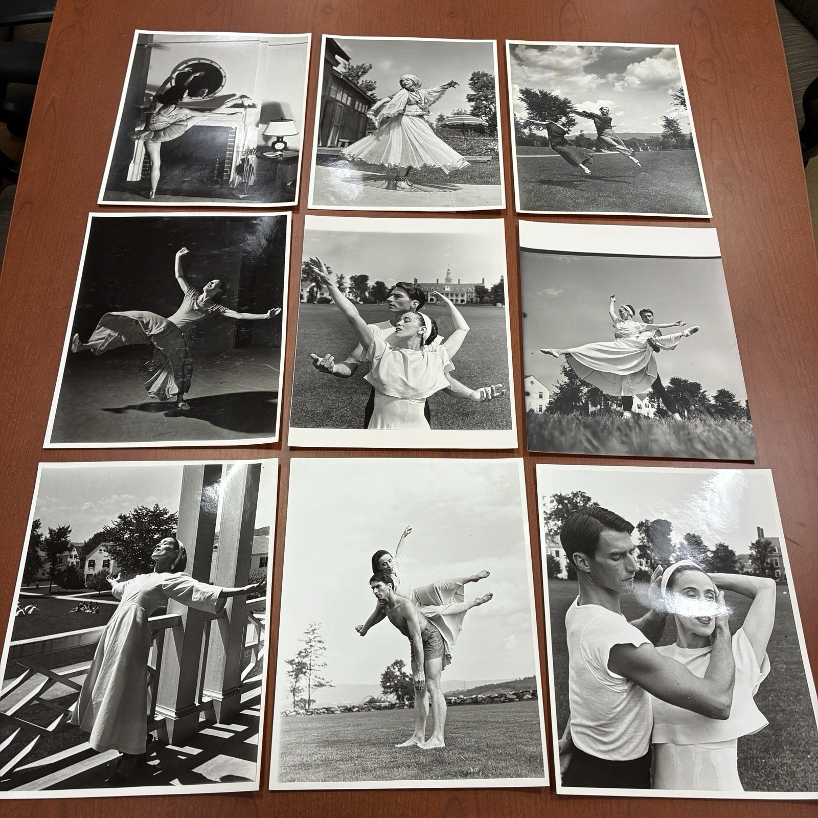 1940 Martha Graham & Erick Hawkins Bennington Modern Dance Photos – Hans Knopf