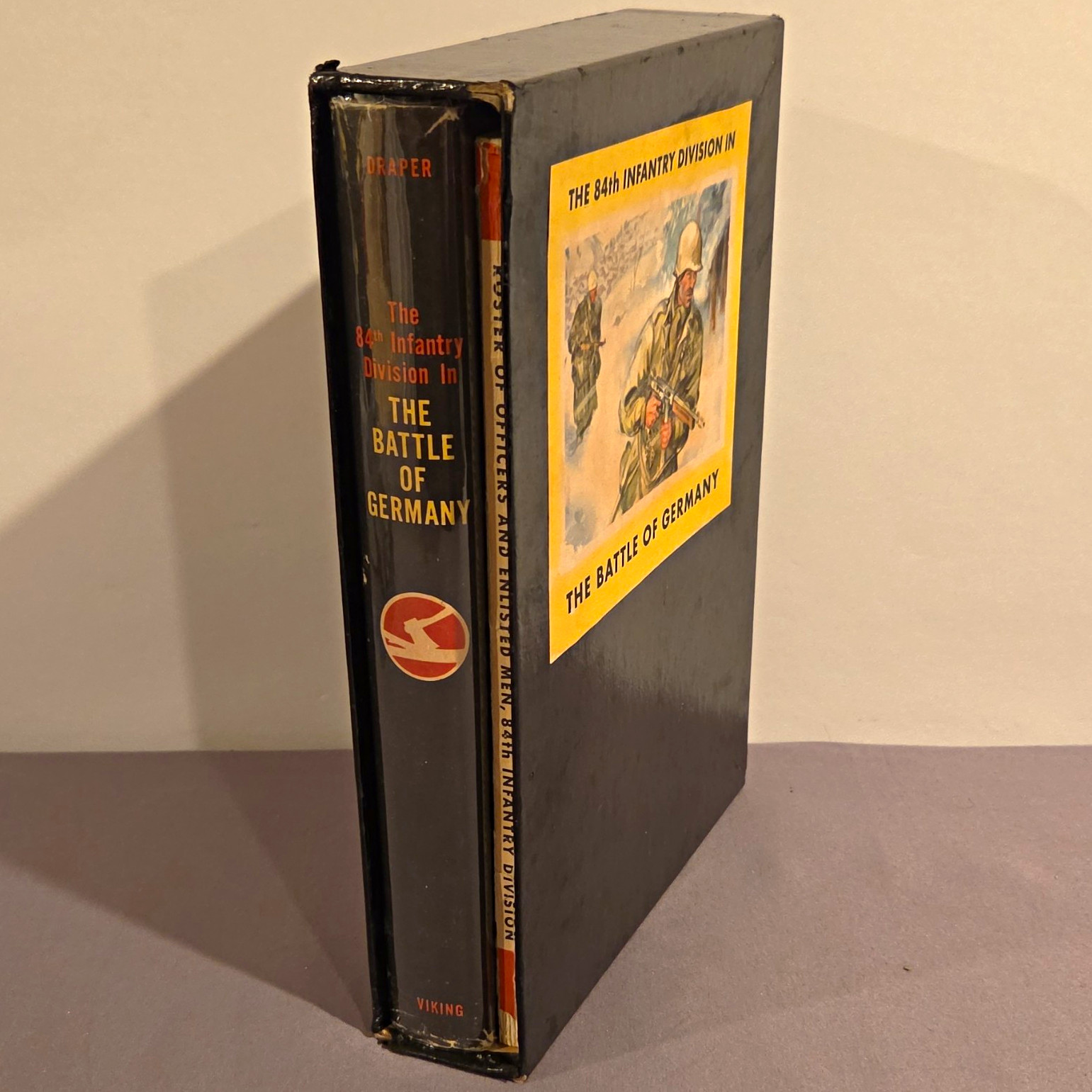 The 84th Infantry Division in the Battle of Germany WWII Hardcover Book Set .