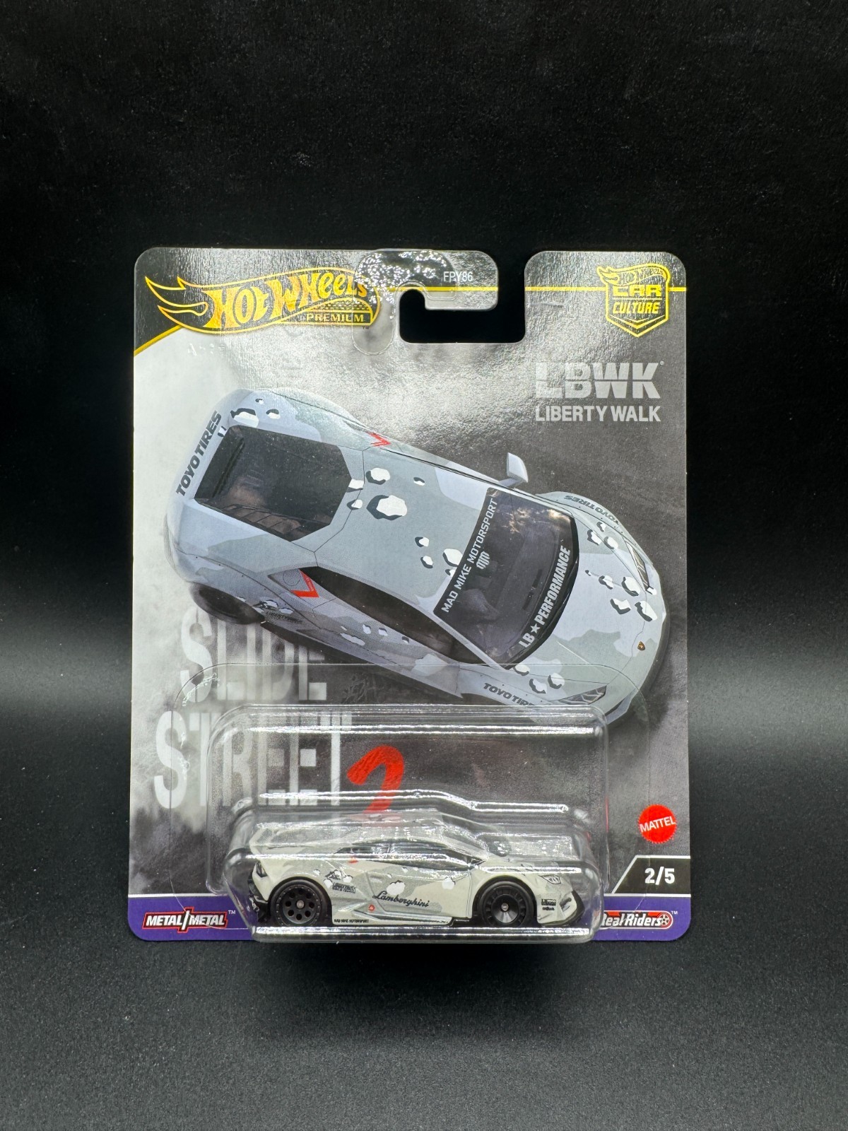 HOT WHEELS PREMIUM CAR CULTURE LB WORKS LAMBORGHINI HURACAN 2/5 L2 HOT WHEELS PREMIUM CAR CULTURE LB WORKS LAMBORGHINI HURACAN 2/5 L2