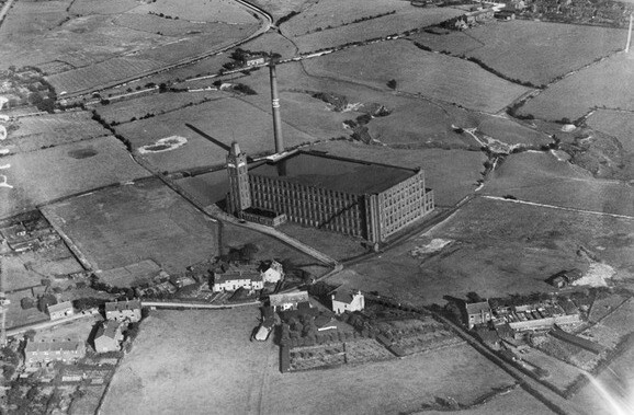 The Argyll Cotton Mill Failsworth 1926 England OLD PHOTO