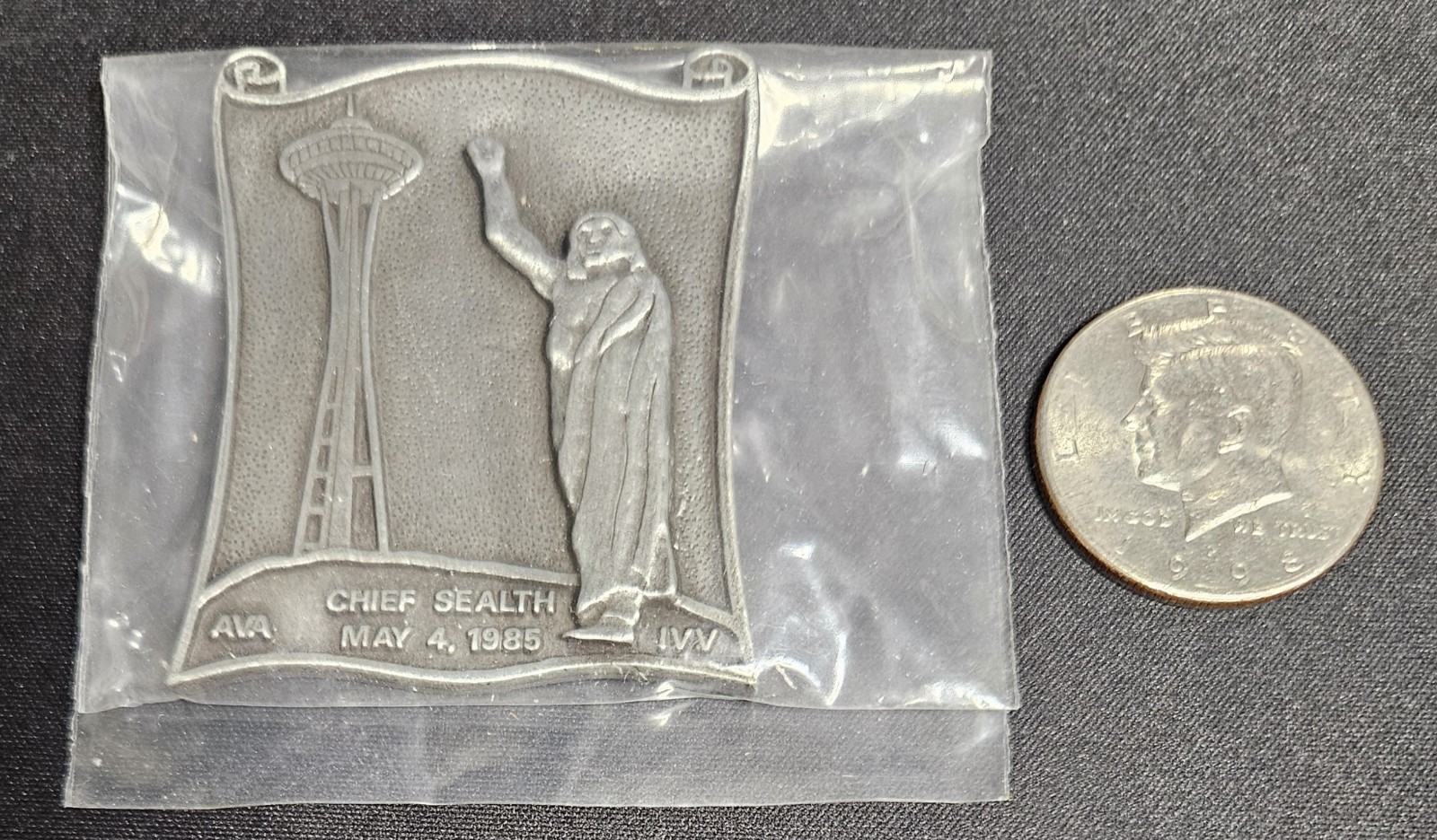 Vintage AVA Chief Sealth IVV May 4,1985 Medal