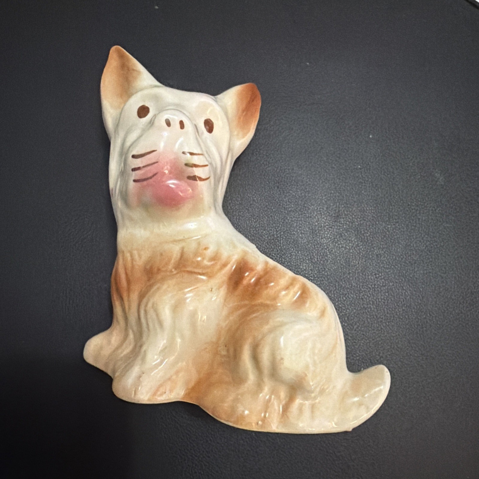 Vintage 1940s Shawnee Terrier Dog Beige Ceramic Pottery Planter NICE 6” LOOK Vintage 1940s Shawnee Terrier Dog Beige Ceramic Pottery Planter NICE 6” LOOK