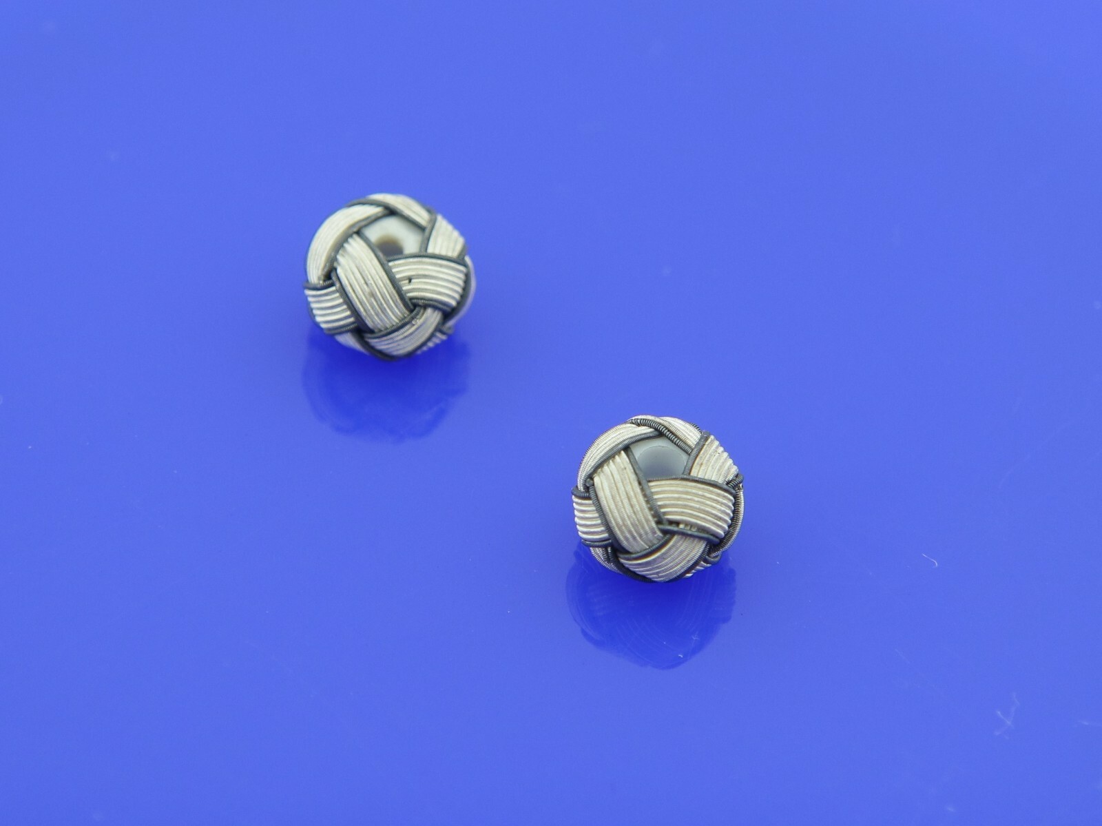 Trabzon kazaz hand-knitted beads 2pcs 1000 silver Prayer Beads Tesbih 912049