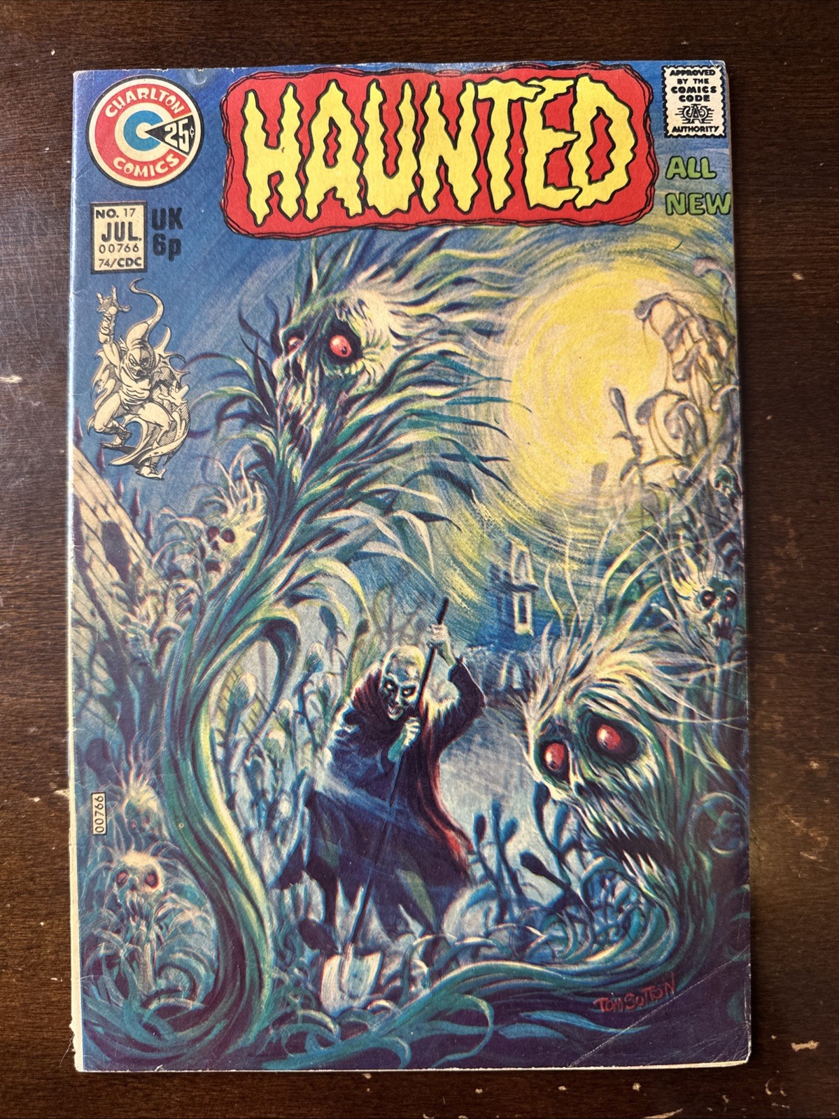 Haunted #17 Charlton 1974 Tom Sutton Horror