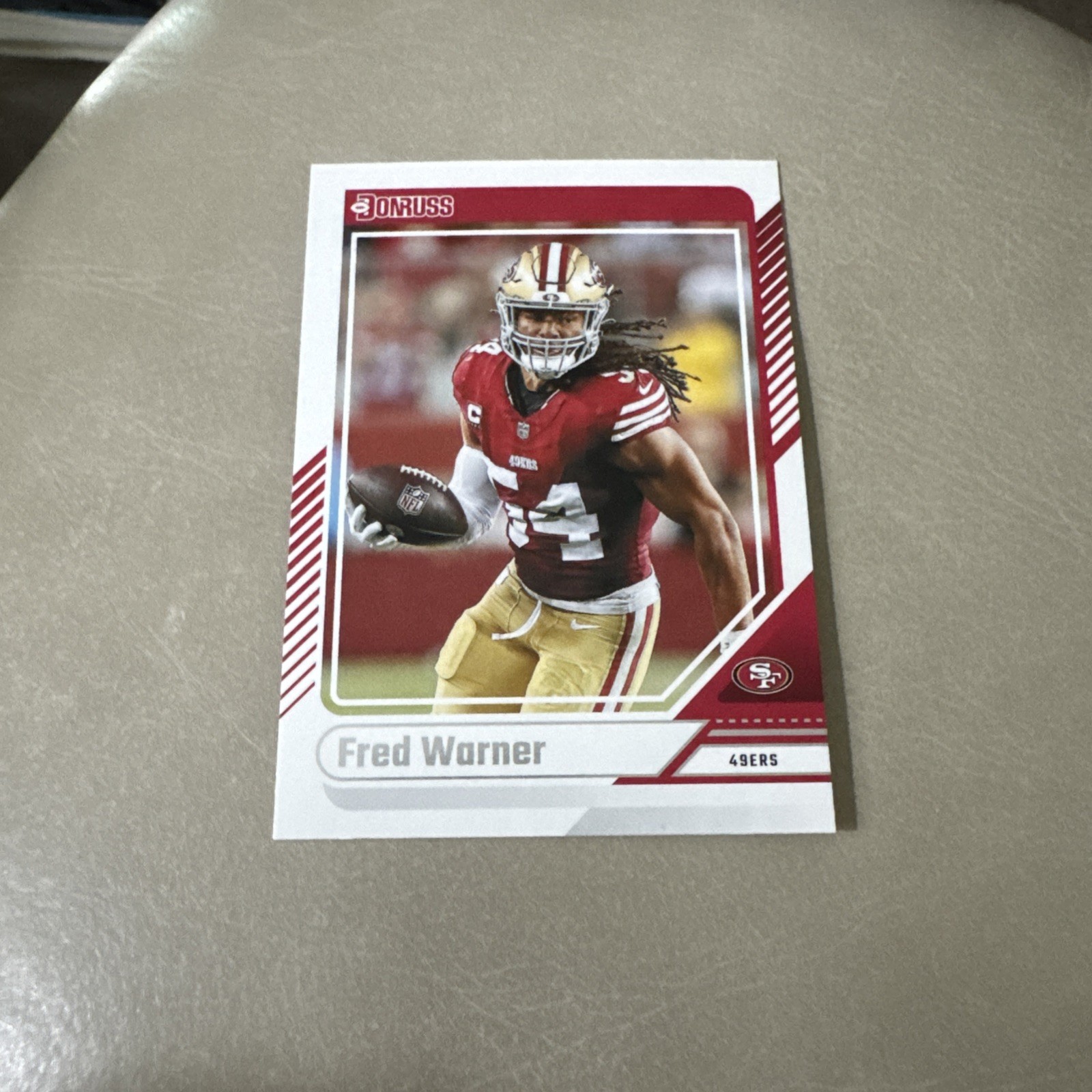 2024 PANINI DONRUSS FRED WARNER BASE FOOTBALL CARD 49ERS NFL 18