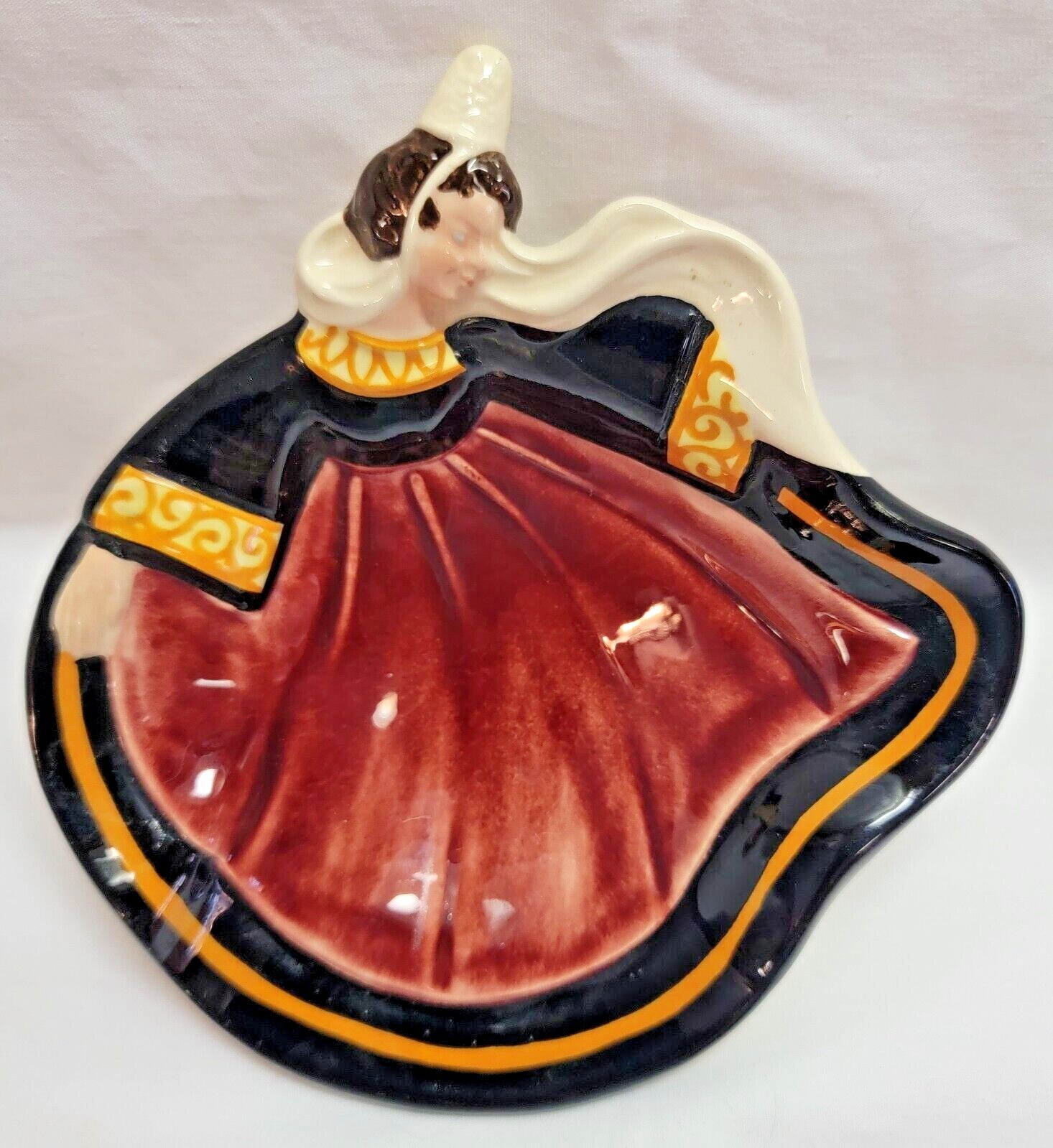Gabriel Fourmaintraux Pierrick Breiz Fait Woman Maiden Mont St Michel Vtg France