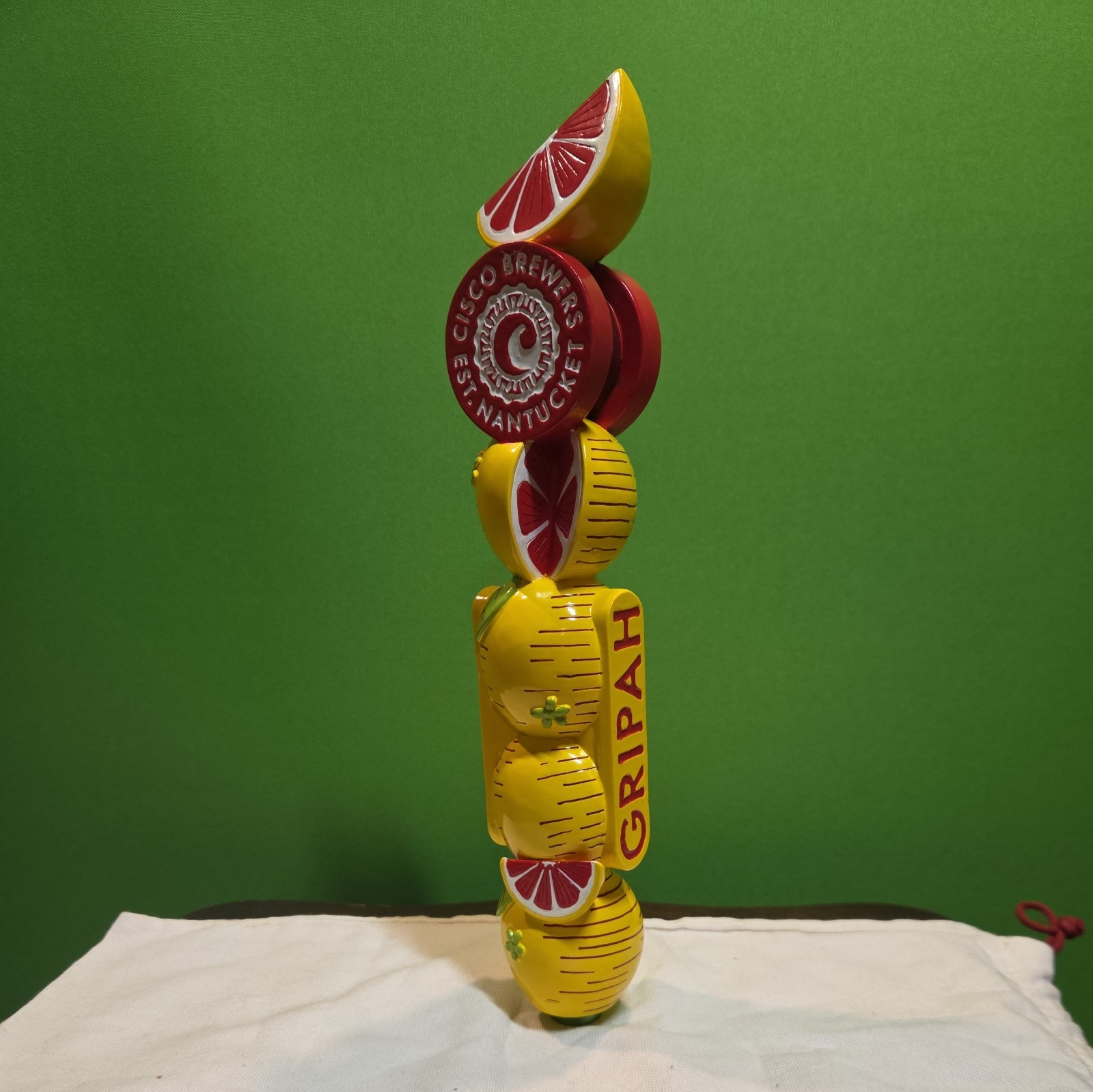 CISCO BREWING GR-IPA-AH GRIPAH 3D draft beer tap handle Nantucket