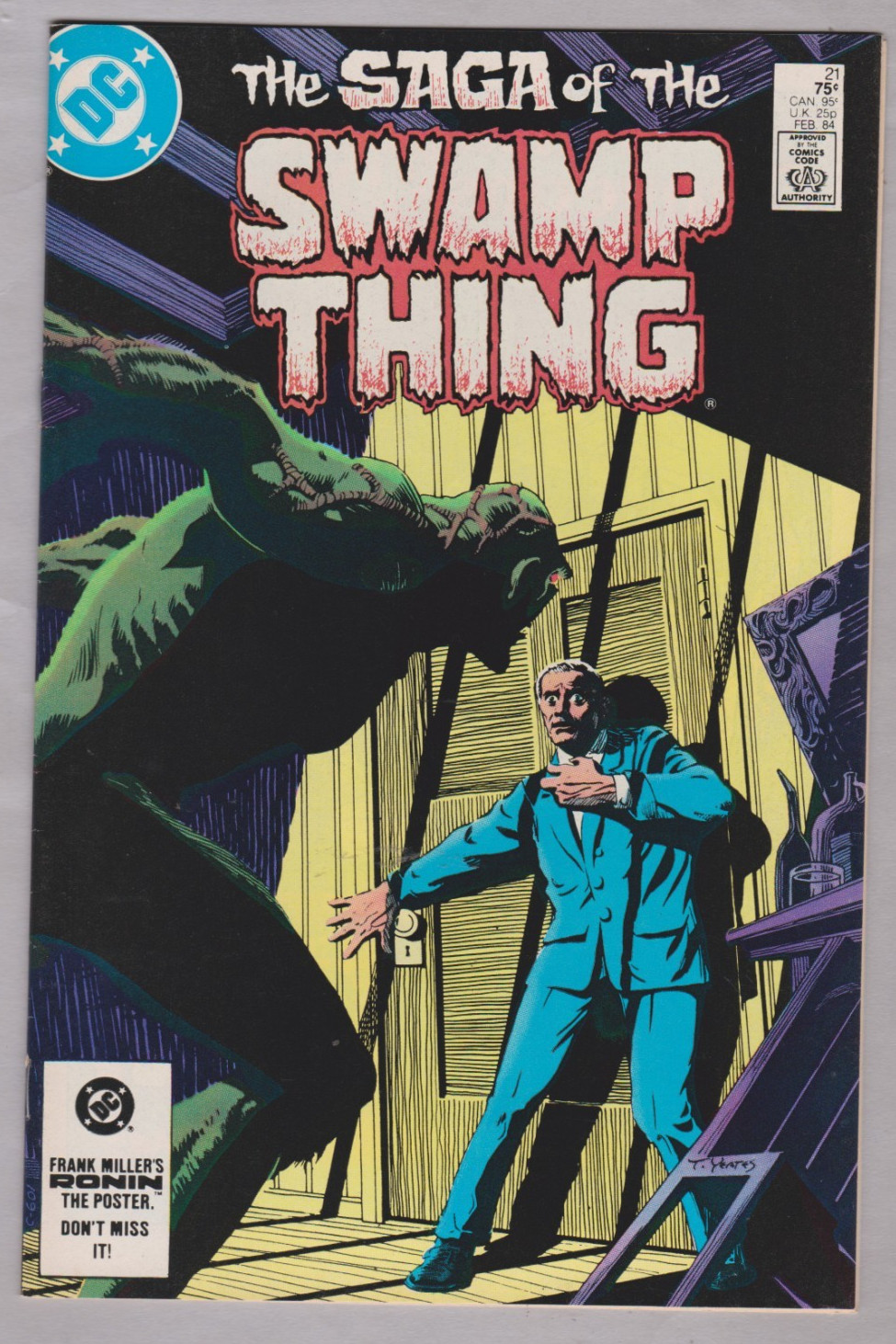 The Saga of Swamp Thing #21 (DC, Feb 1984) - Alan Moore, Stephen Bissette