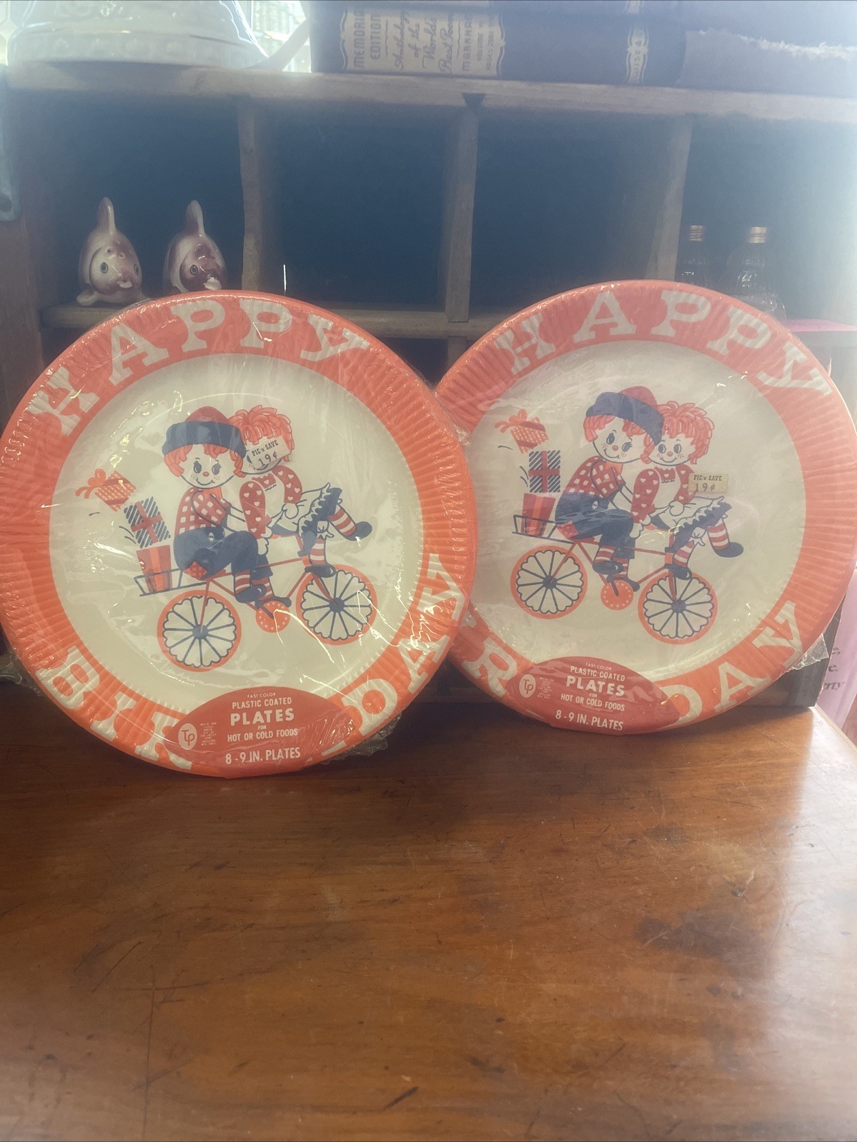 Vintage Raggety Ann And Andy Paper Plates Deadstock Vintage Raggety Ann And Andy Paper Plates Deadstock