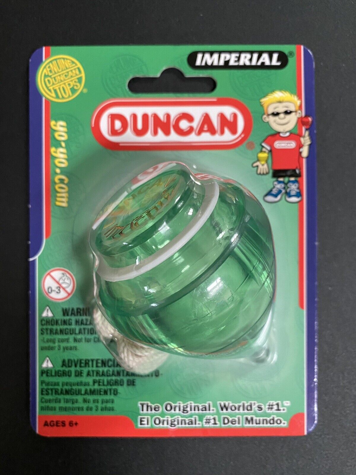Duncan Imperial Spin Top - Green - New
