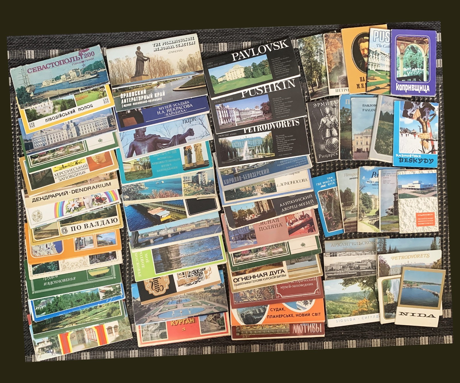 Collection of 60 Vintage Postcard Sets (Cities Architecture Museums) Collection of 60 Vintage Postcard Sets (Cities Architecture Museums)