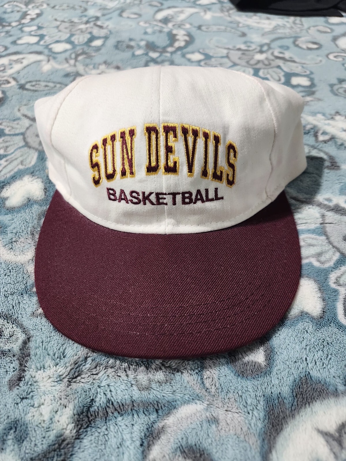 Vintage 1980s Arizona State Basketball Hat Rare Used