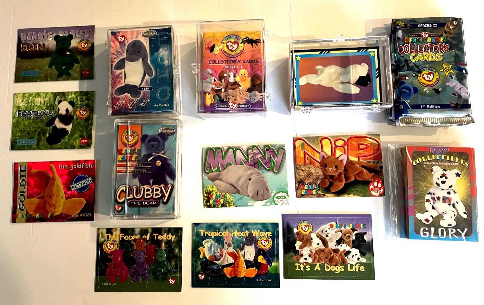 Ty Beanie Baby Cards Lot - All cards are NEW / MINT