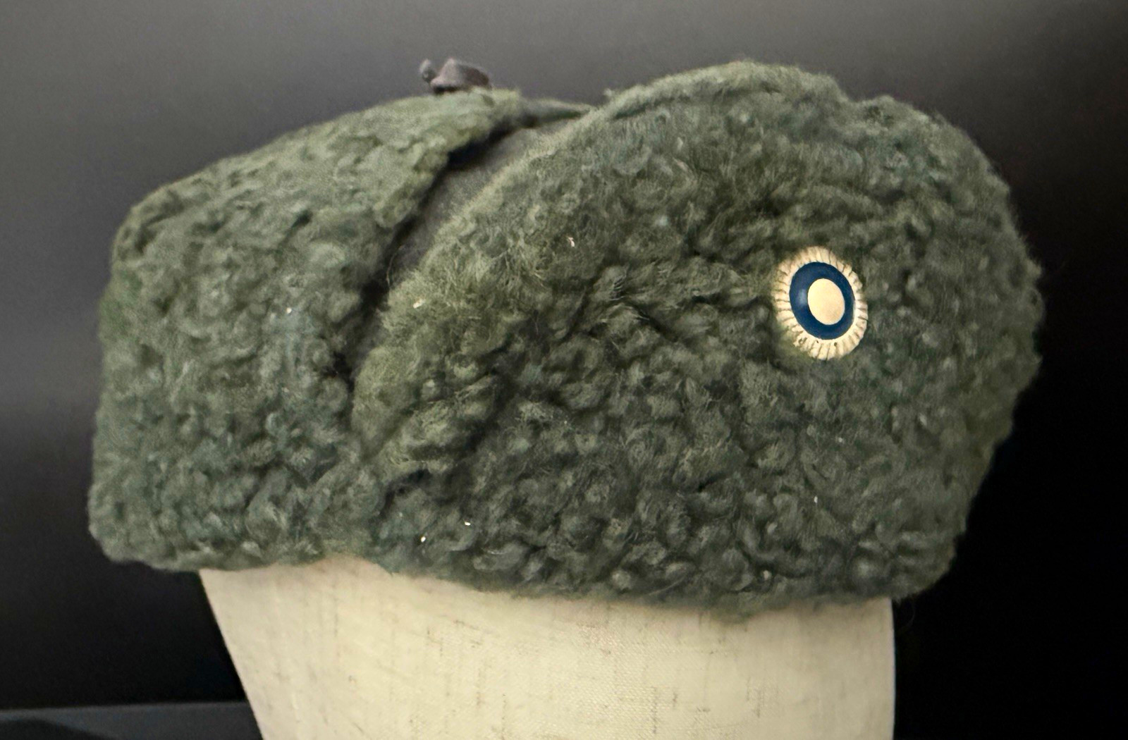 WW2 Finnish Army m/39 Turkislakki Fur Hat Ushanka Suomi Finland Winter War SA 