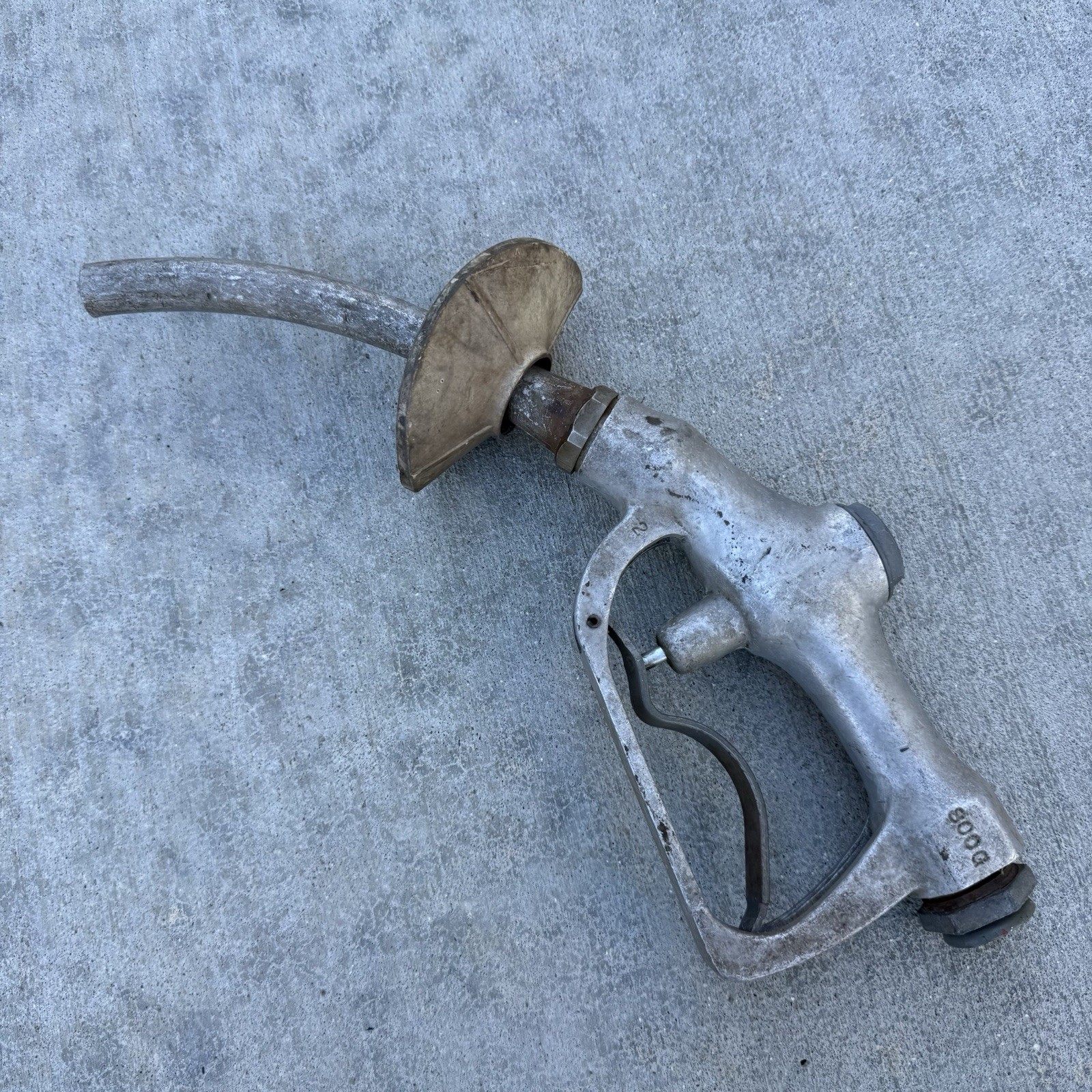 Rare Vintage Brass Buckeye 800 G Gas Pump Nozzle
