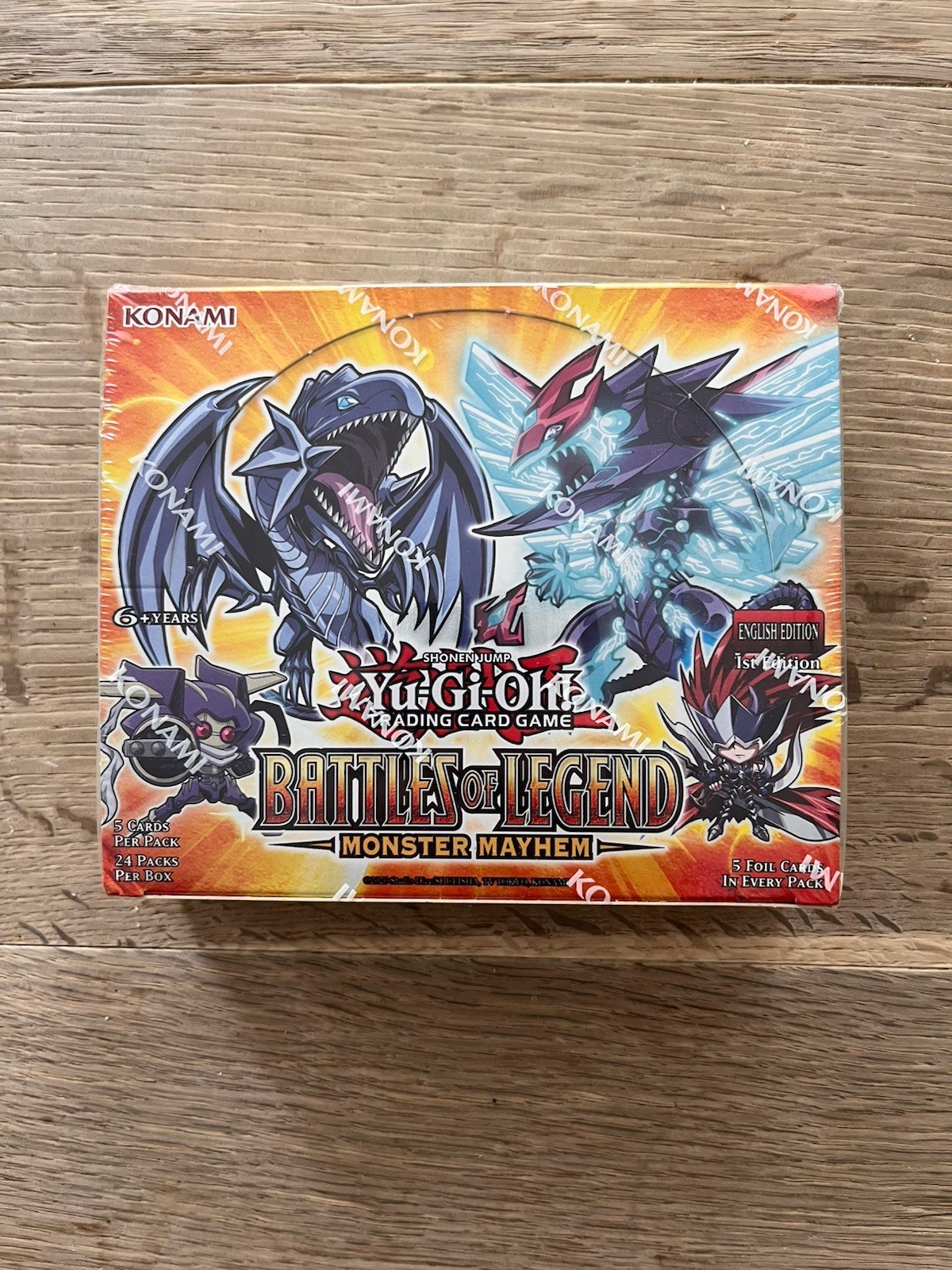 YuGiOh Battles of Legend: Monster Mayhem - Display - ENGLISH - NEW & SEALED