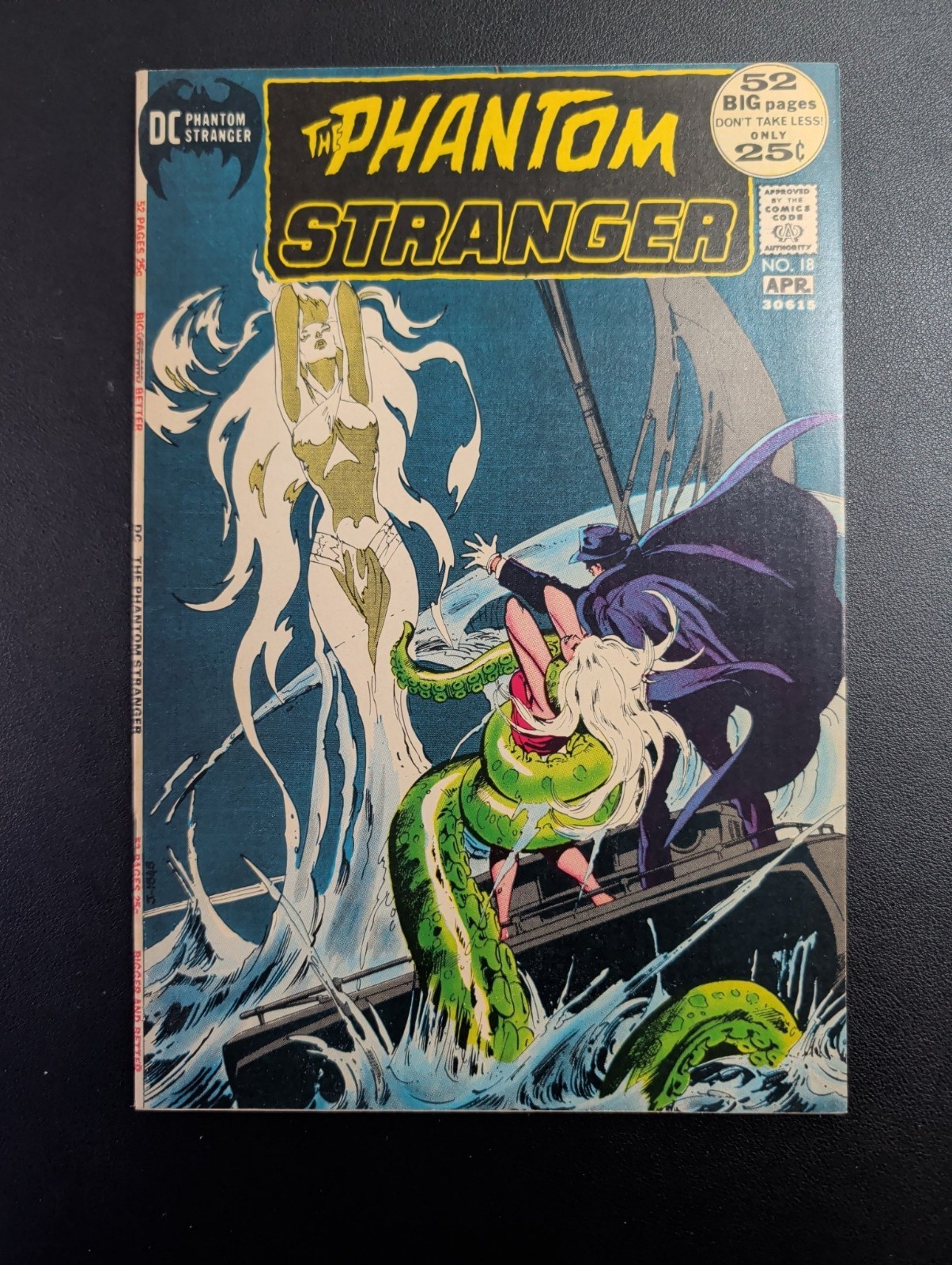 Phantom Stranger #18 NM+ Neal Adams Cover 52 Page Giant DC 1972 Wein