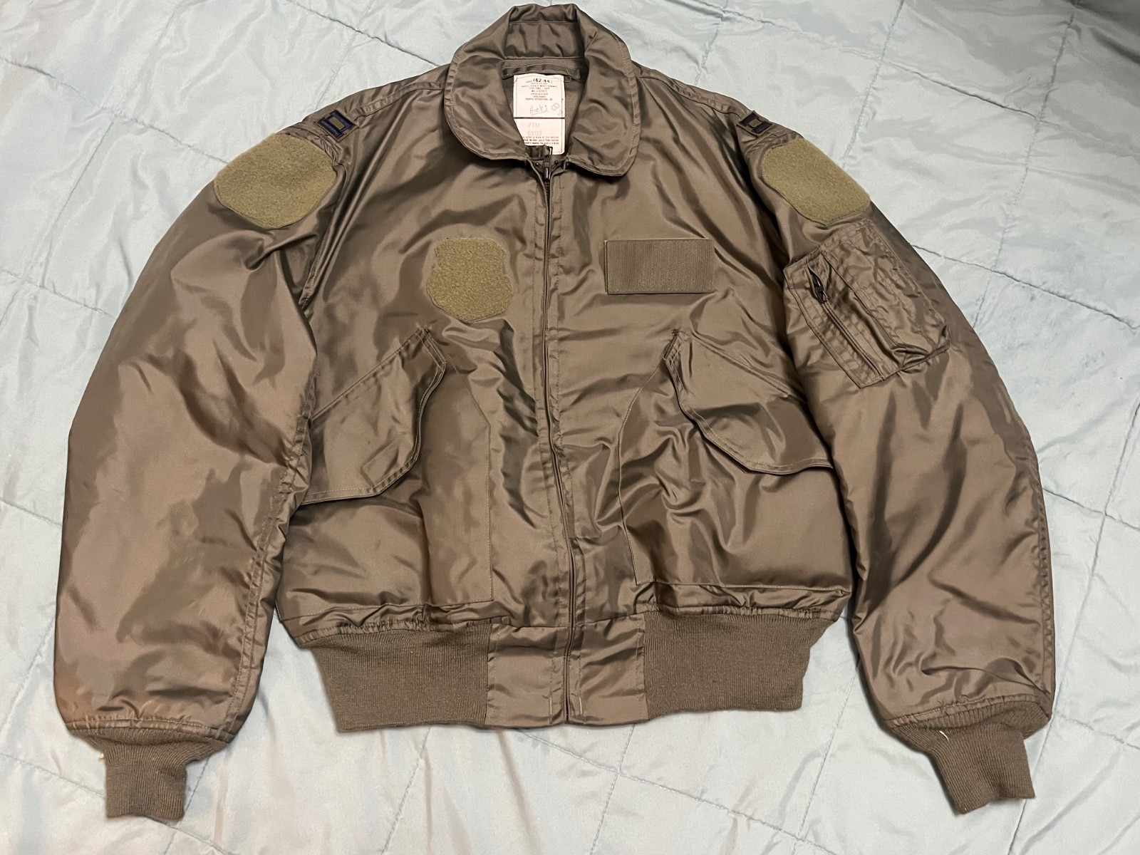New Vintage USAF Military CWU-36P Flyers Summer Flight Jacket Bomber Sz L 42-44