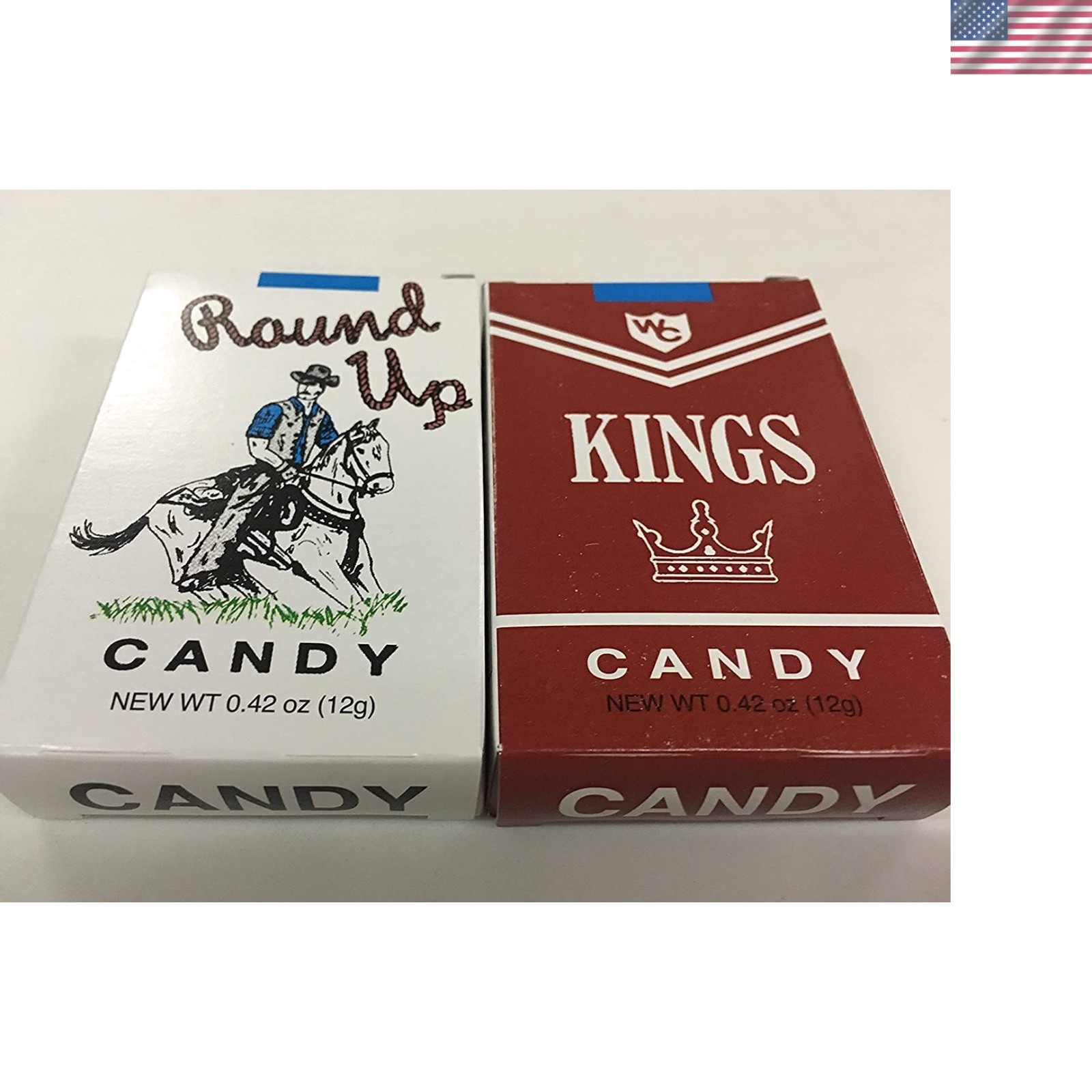 Vintage Style Candy Cigarettes - Indulge in 2 Packs of Classic Sticks