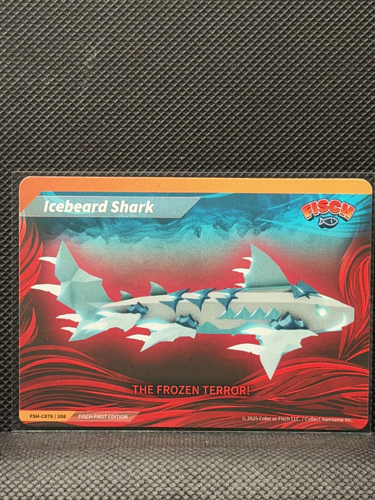2025 Fisch Series 1 - 1st Edition Icebeard Shark #FSH-C076 Common