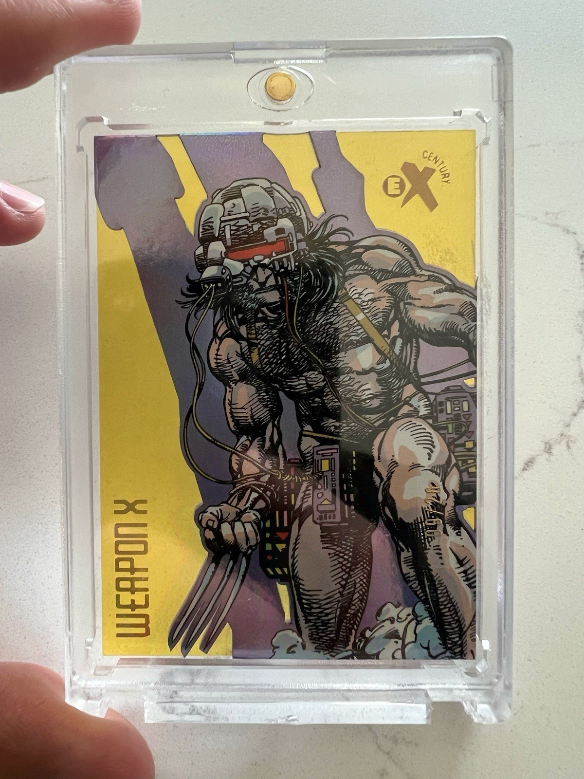 2024 FLEER ULTRA WOLVERINE EX CENTURY /26 Weapon X (RARE)
