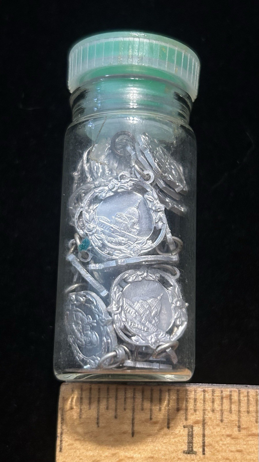 VTG Lot Of 30 French Catholic Religious Pilgrimage Medals France 