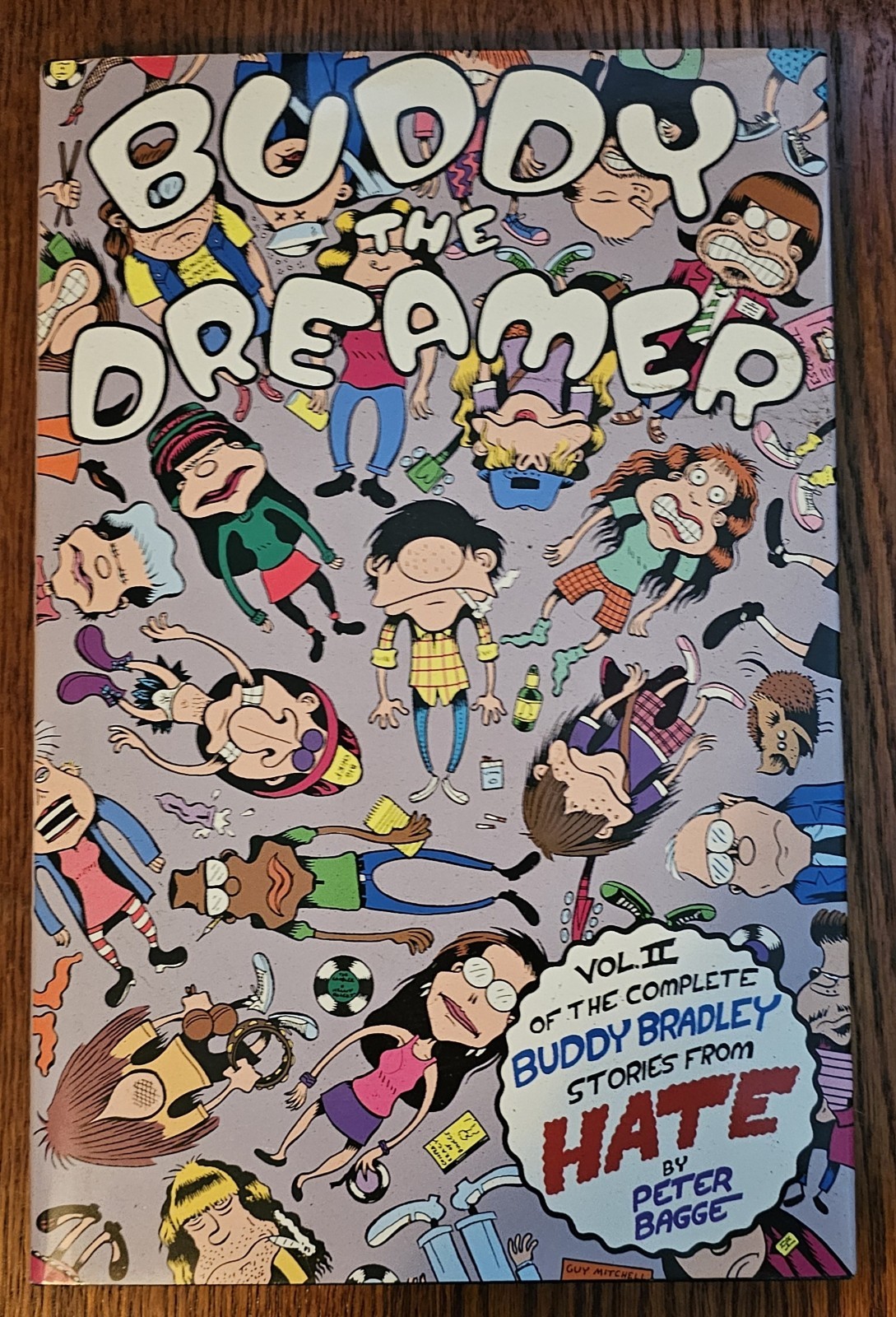  Signed Buddy the Dreamer by Peter Bagge The Hate Collection #2