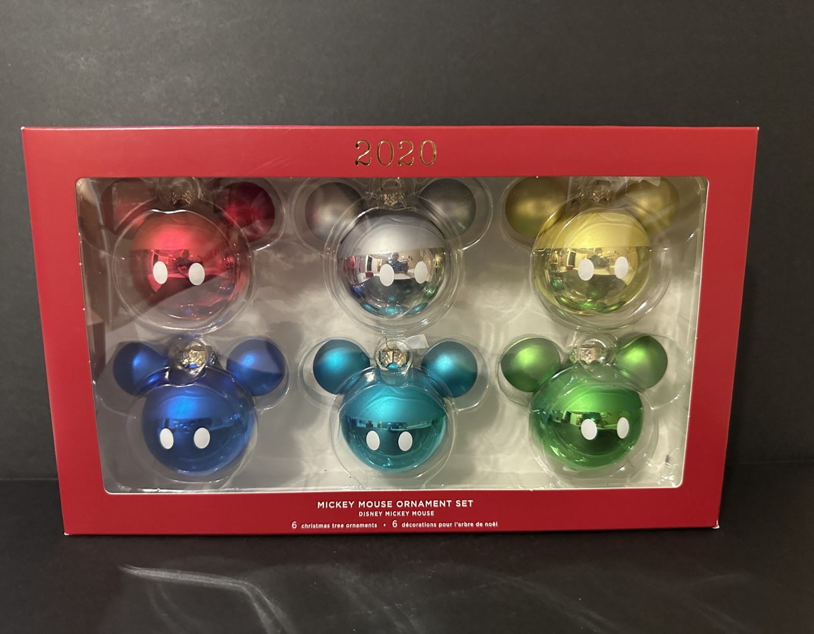2020 Hallmark Mickey Mouse 6 Piece Set Keepsake Ornaments