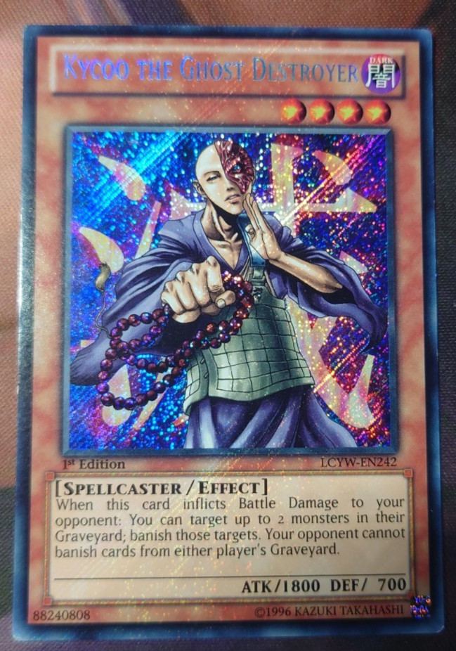 Kycoo the Ghost Destroyer LCYW-EN242 1st Edition Yu-Gi-Oh Card