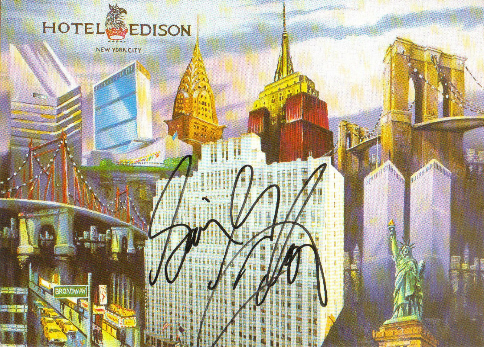 SAVION GLOVER - Tap Dancer / Choreographer - Autograph Postcard