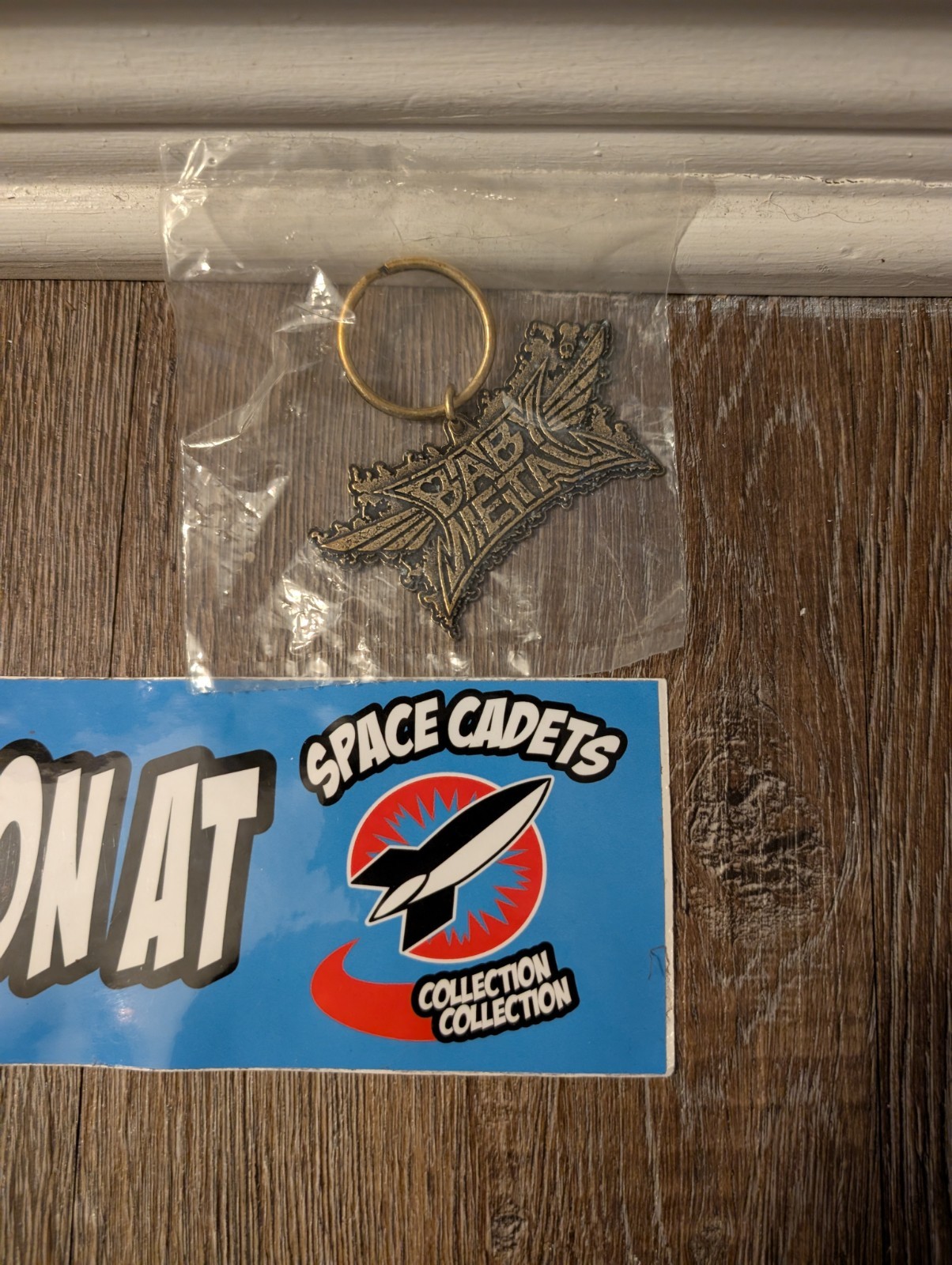 BabyMetal 2018 World Tour Keychain Gold Metal Baby Metal