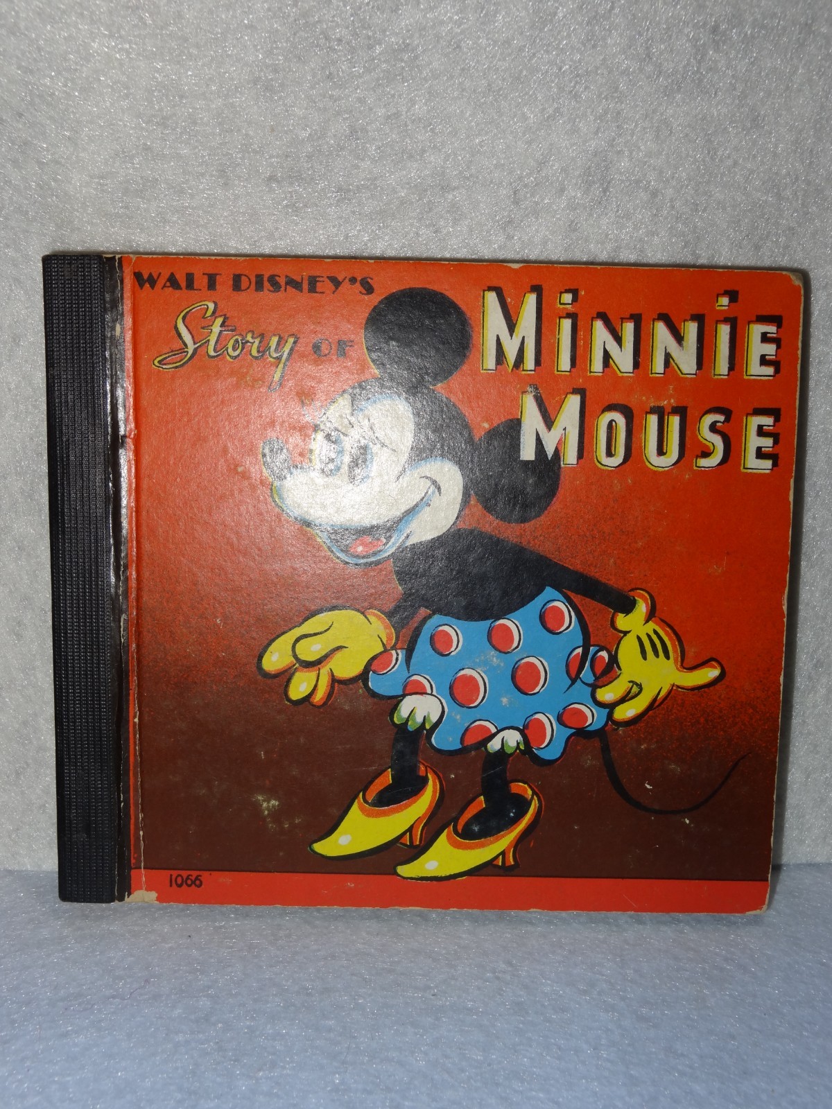 Vintage Walt Disney's Story of Minnie Mouse by Whitman Publishing 1938 Book