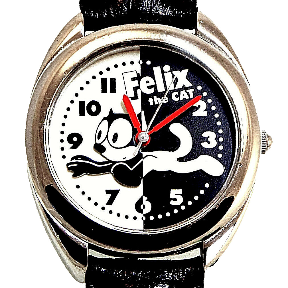 Felix The Cat, Fossil Limited Edition Of 10 K Made LI-1437, Silver Tone Case $99