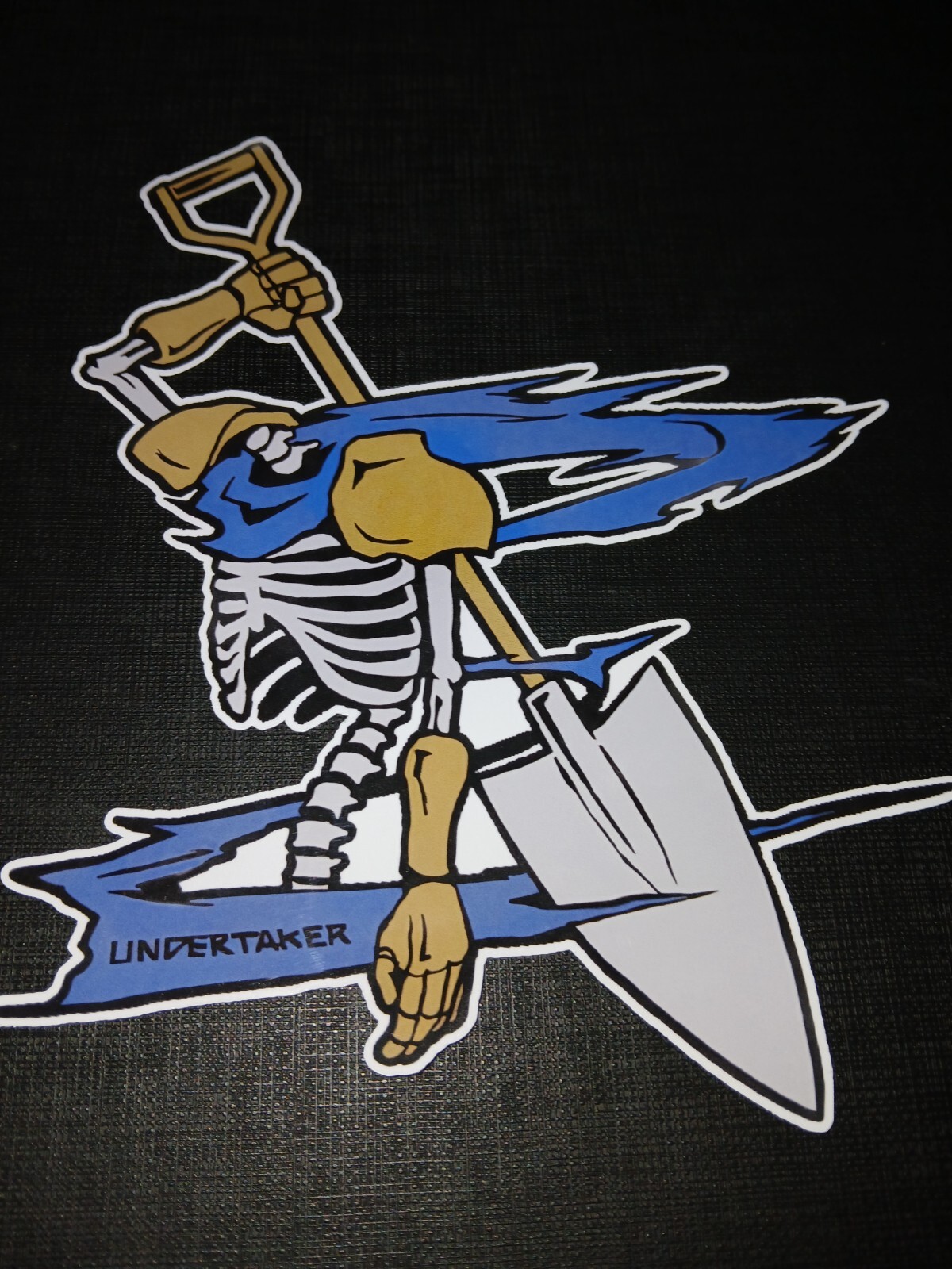 Undertaker Shinei Reaper Logo 86 Eighty-Six Glossy Sticker Anime Waterproof