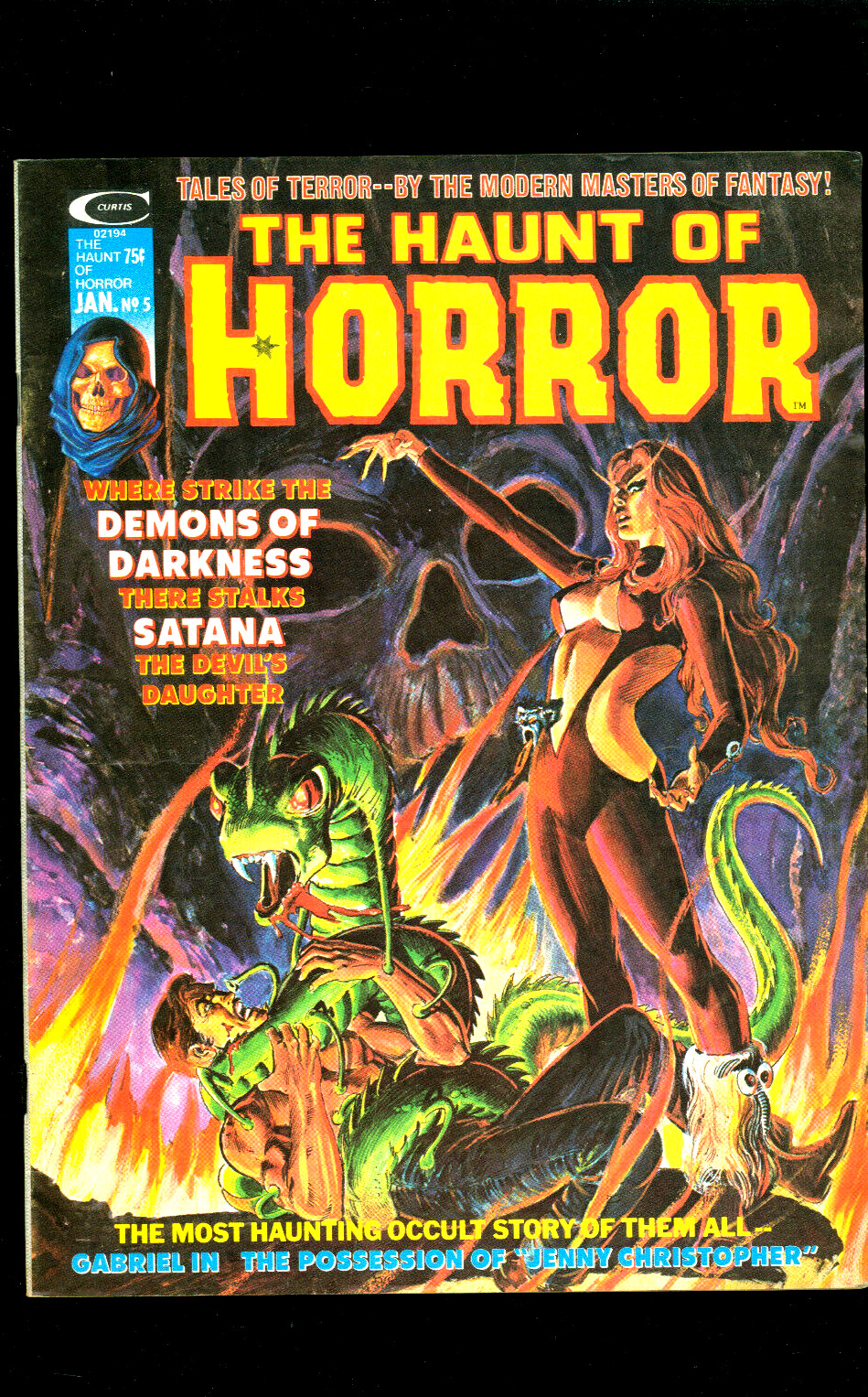 HAUNT OF HORROR #5 1st App SATANA Cover GGA LAST ISSUE Marvel Comics 1975