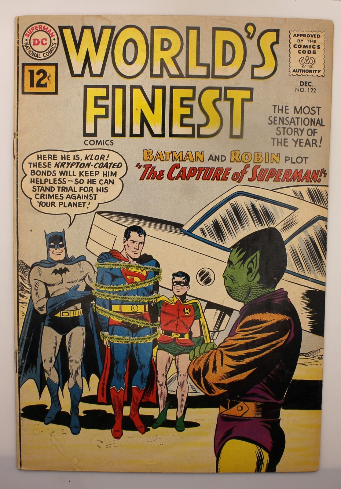 World\'s Finest Comics #122 (DC Comics December 1961) VG 4.0