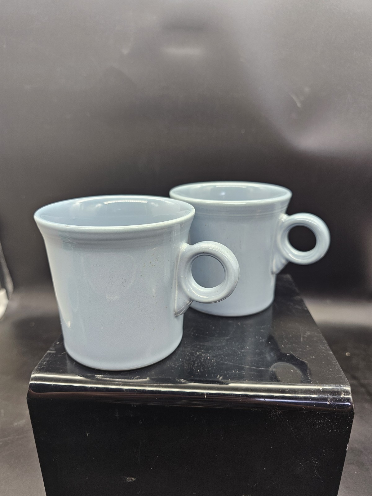 Fiestaware Set (2) Periwinkle Blue Mug 10oz Fiesta HCL USA