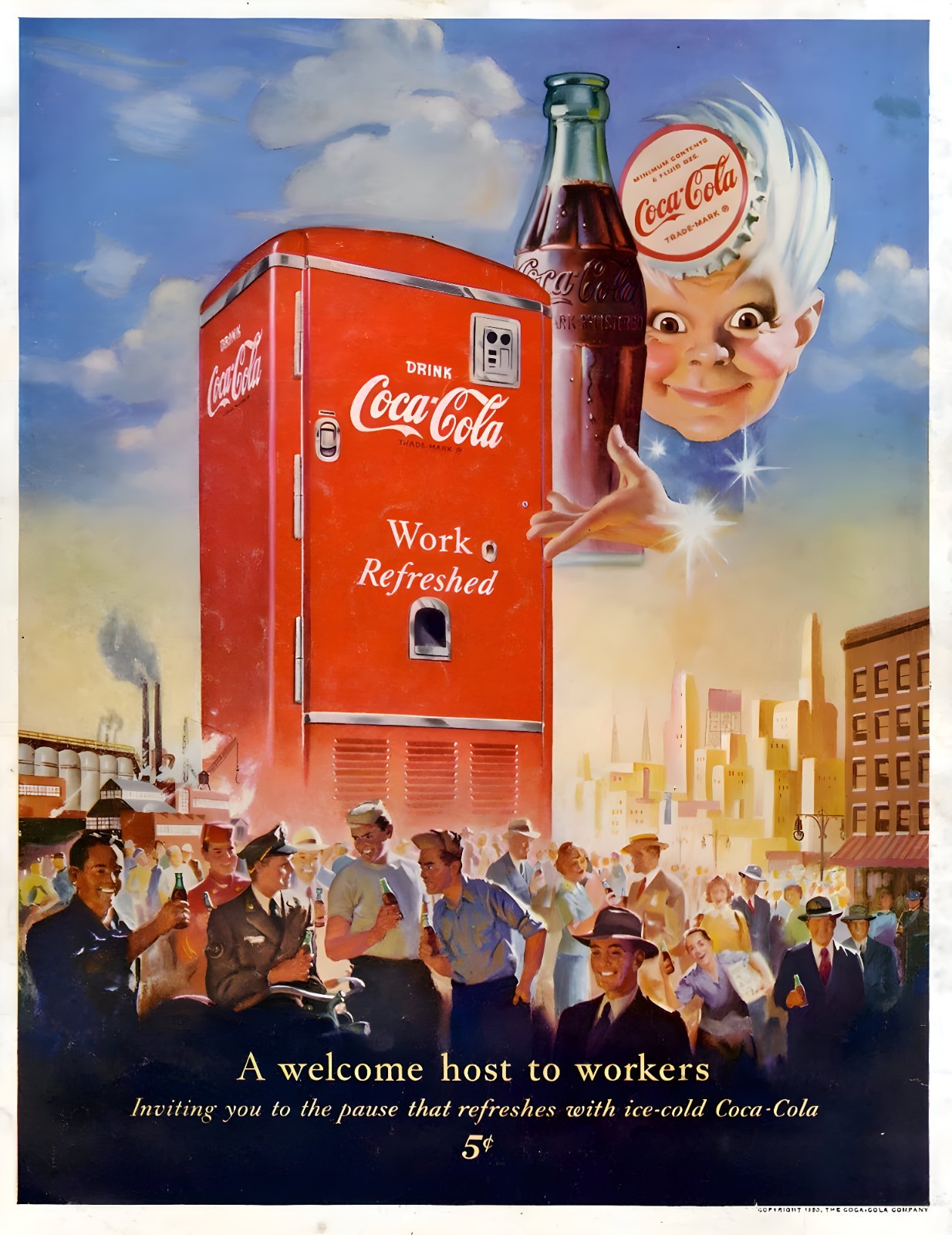 Coca Cola Vintage Advertisement Poster Premium Photo Art Print 4 Sizes #9