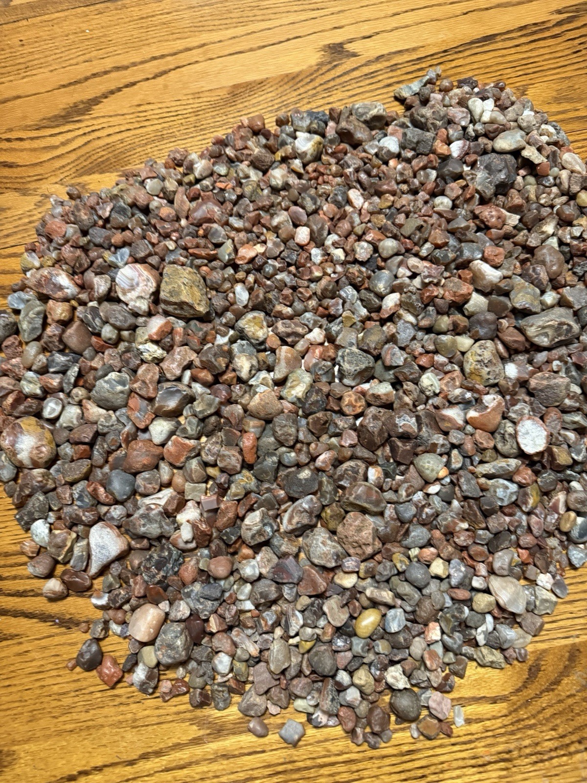 Large Bucket Of Lake Superior Agates