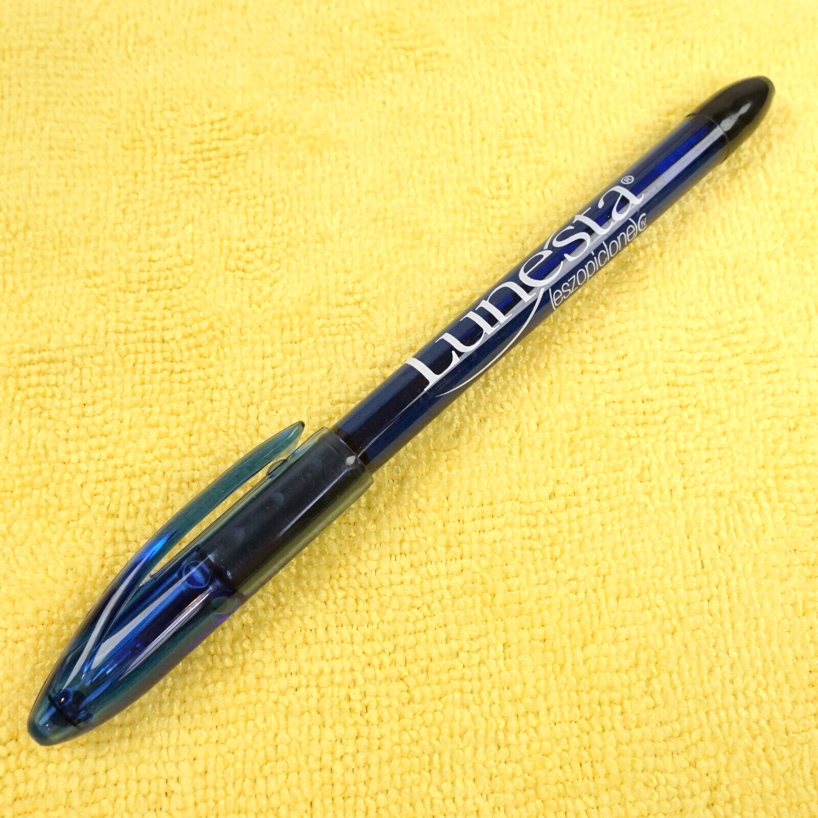 Lunesta Pharmaceutical Promotional Stick Pen Drug Rep Medical Advert