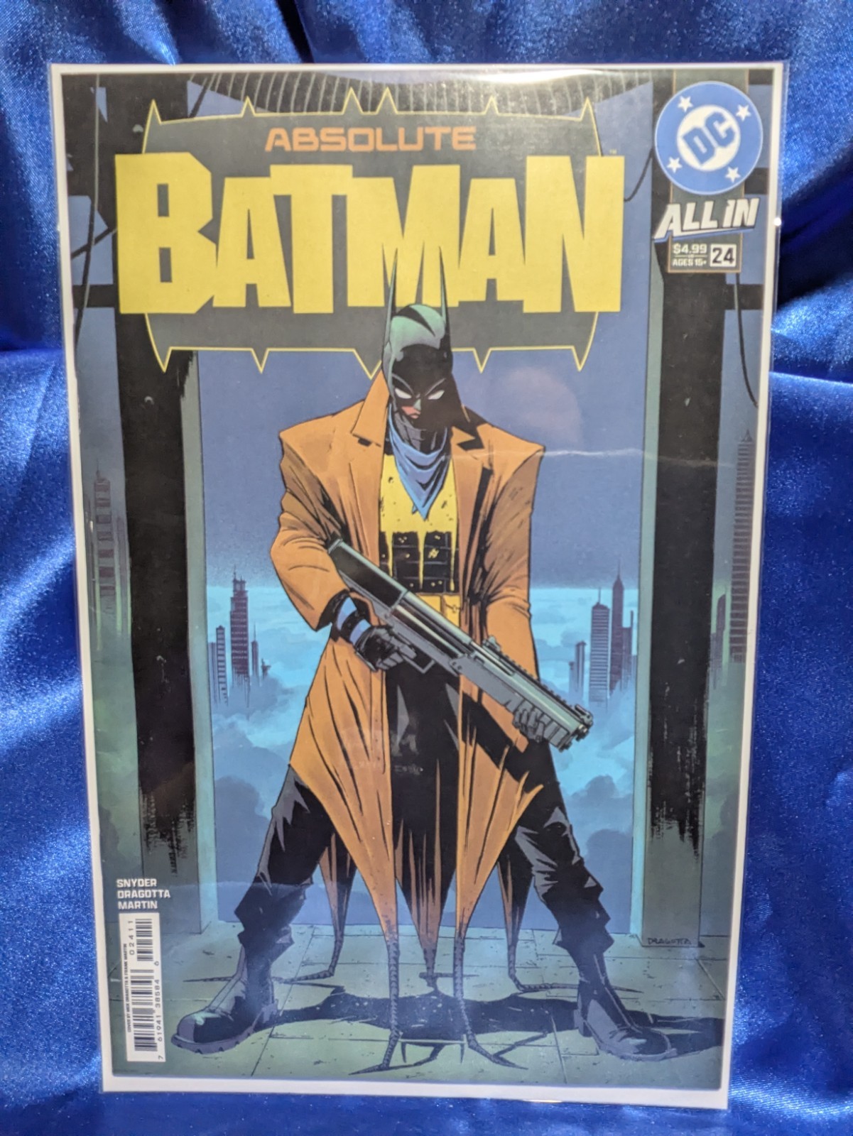 Absolute Batman #24 Cover A Nick Dragotta The Bat Key Issue First Print 2026 Absolute Batman #24 Cover A Nick Dragotta The Bat Key Issue First Print 2026