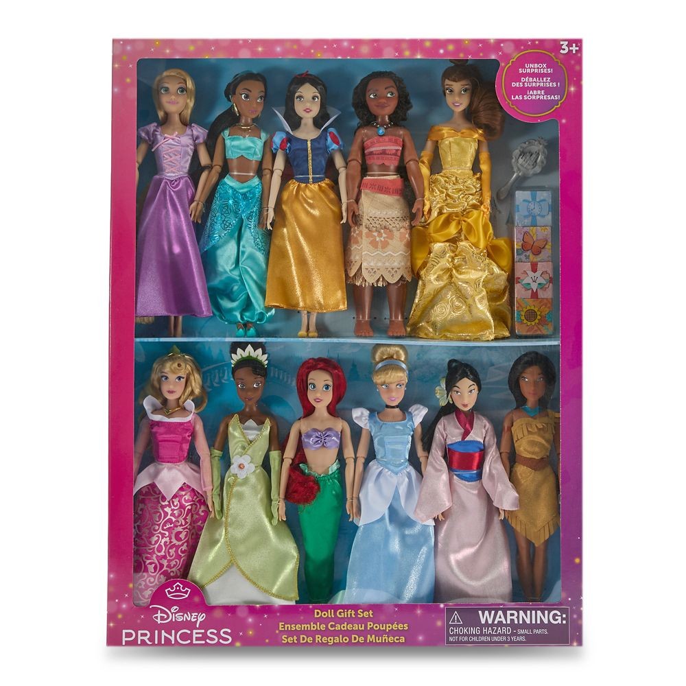 Disney Parks Disney Princess Classic Doll Collection Gift Set 10 1/2'' to 11