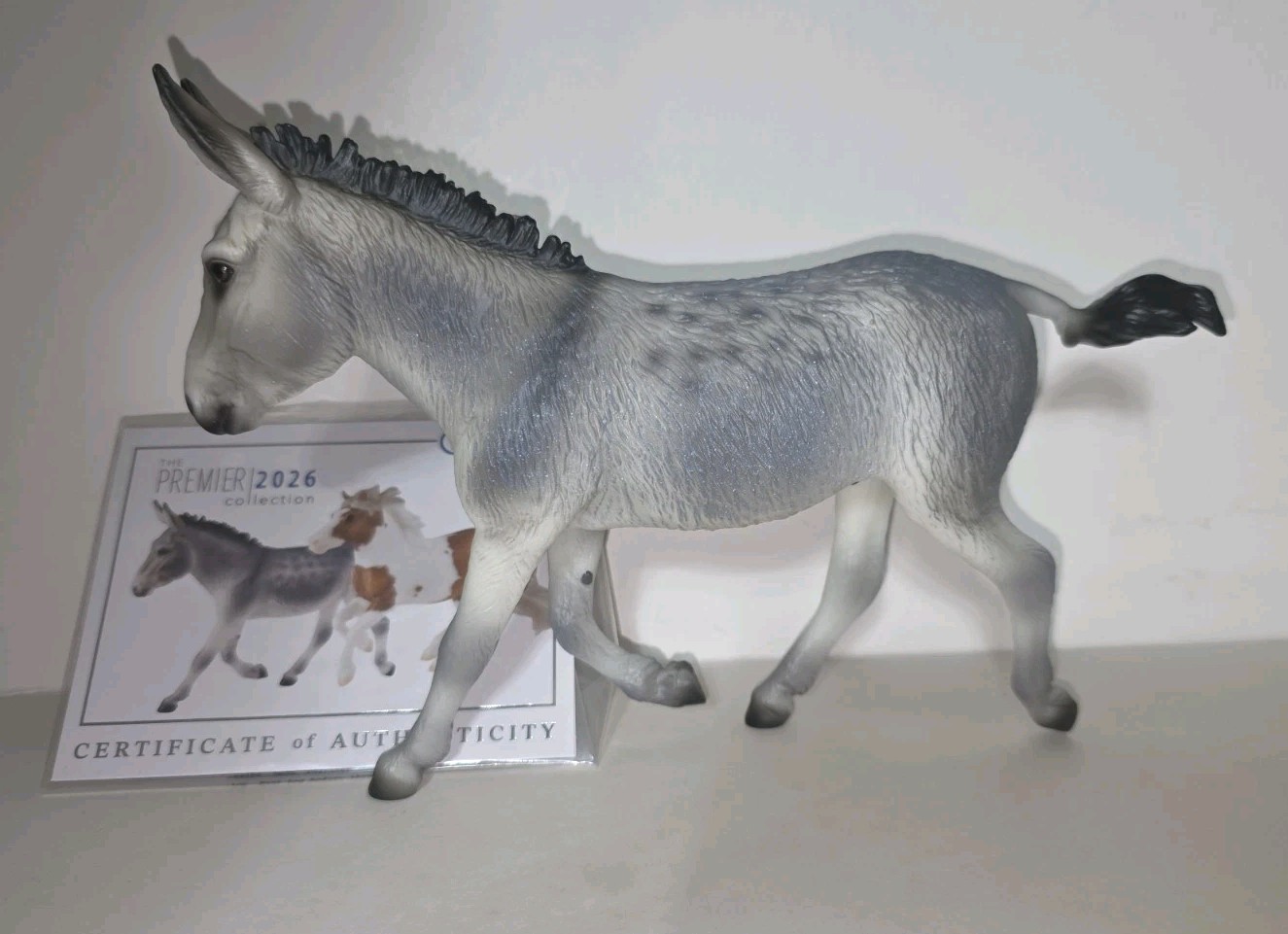Breyer Flapjack Premier Collection 2026 New Mold w COA  Donkey Only 