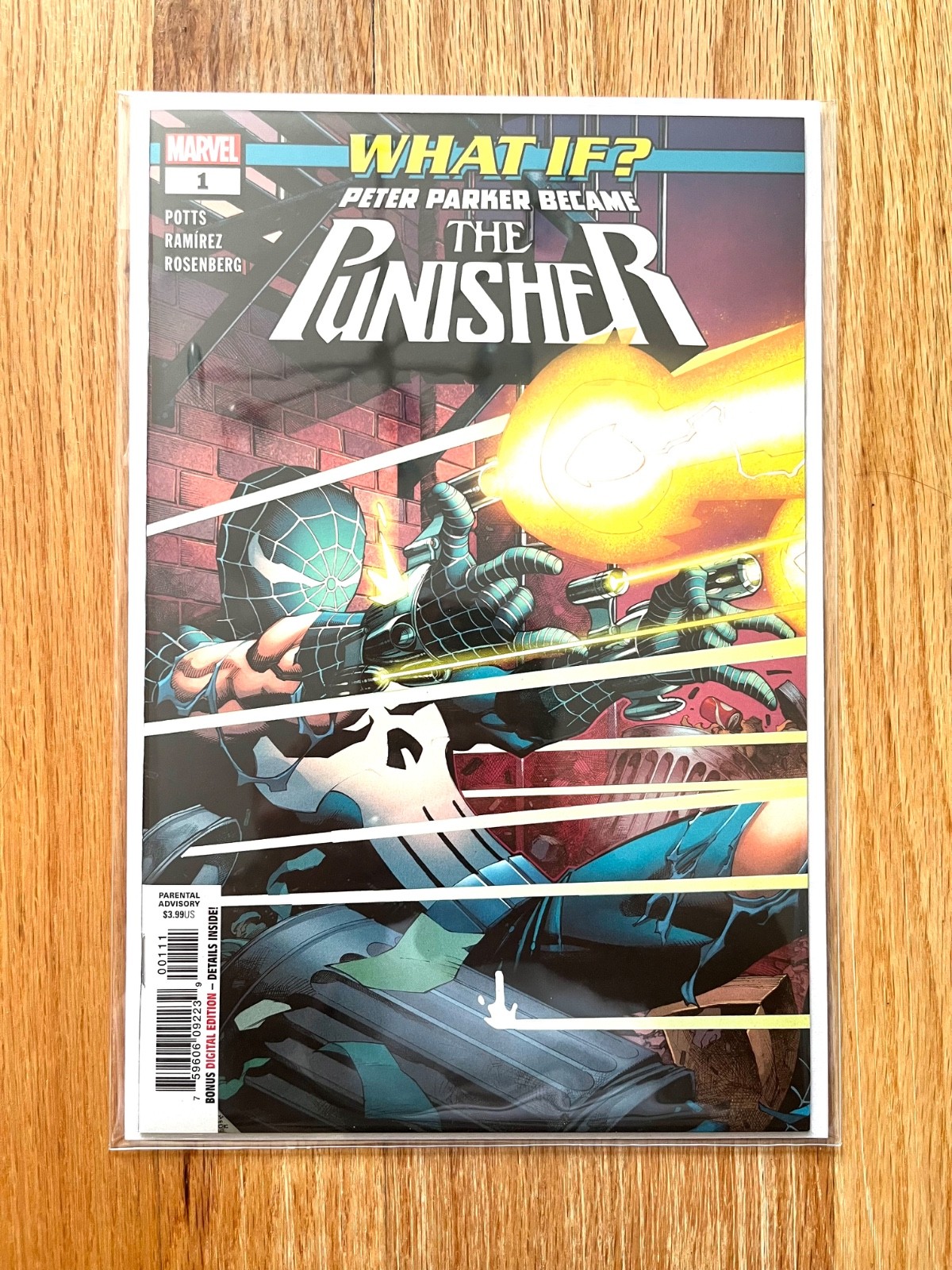 What If? Peter Parker Became The Punisher # 1 • Marvel • 2018 • 1st App KEY NM