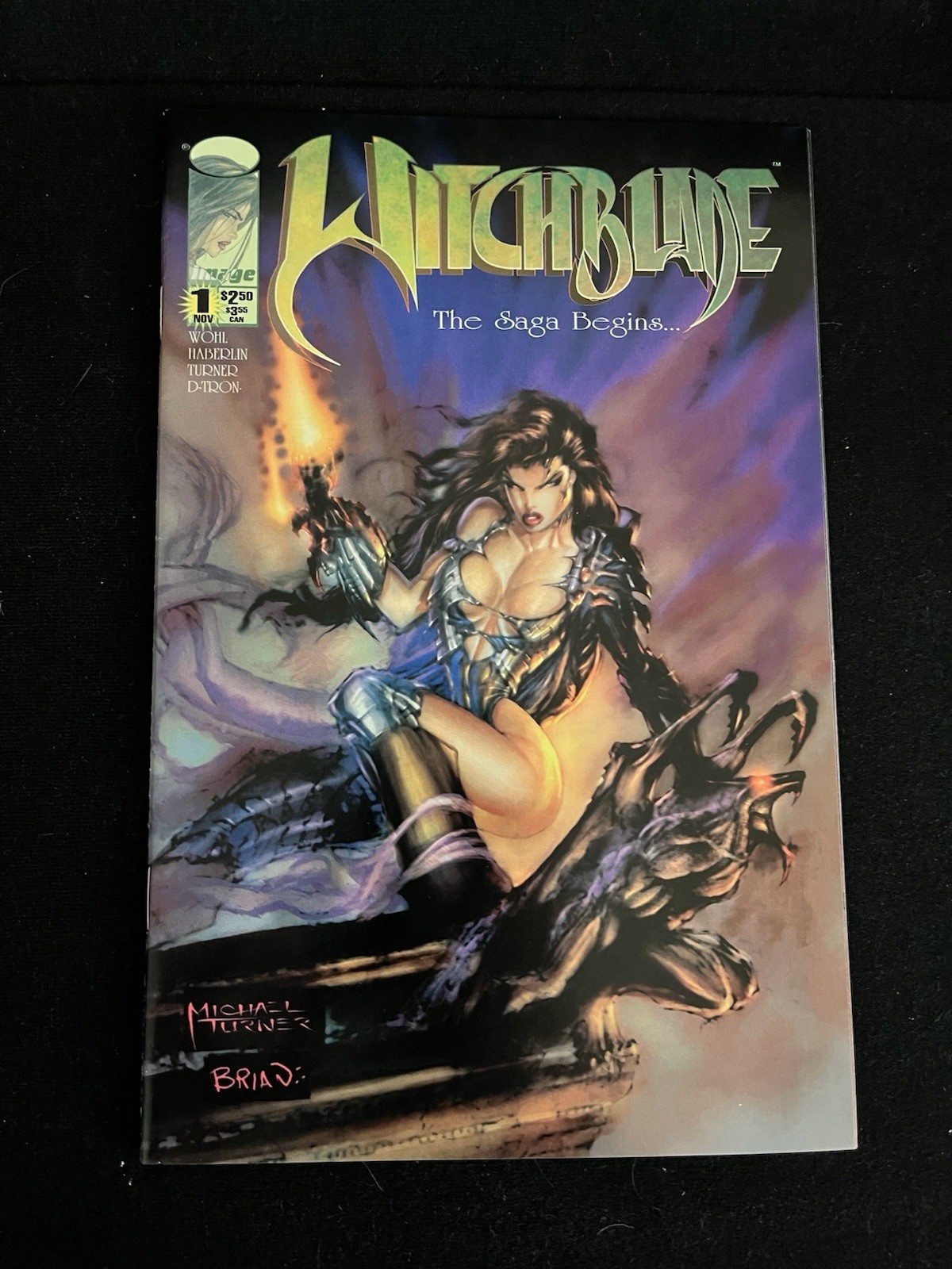 Witchblade #1 — Image Comics (November 1995) “The Saga Begins…”