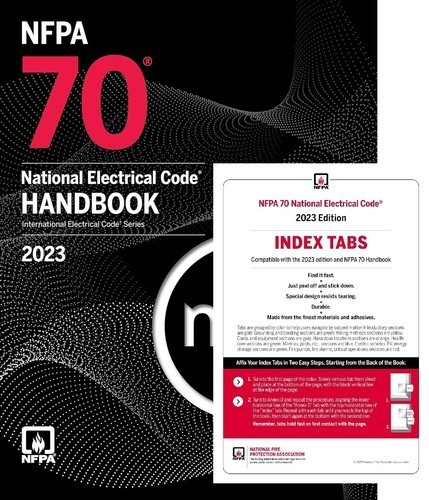 NEC 70 2023 HANDBOOK | NFPA 70 2023 National Electrical Code Handbook W TABS